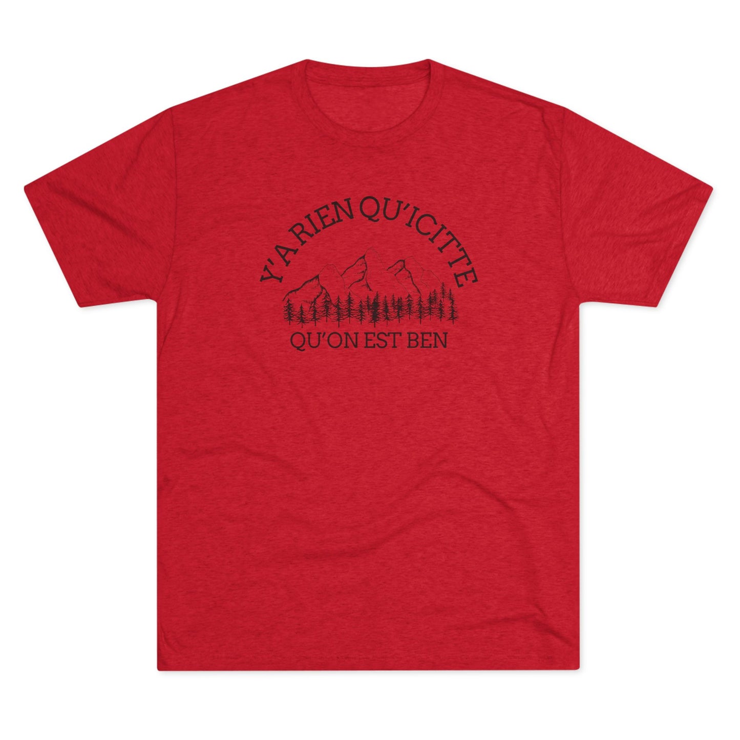 Unisex Tri-Blend Crew Tee - Nature Quote Graphic T-Shirt for Outdoor Enthusiasts - Crée_ation Nature DC