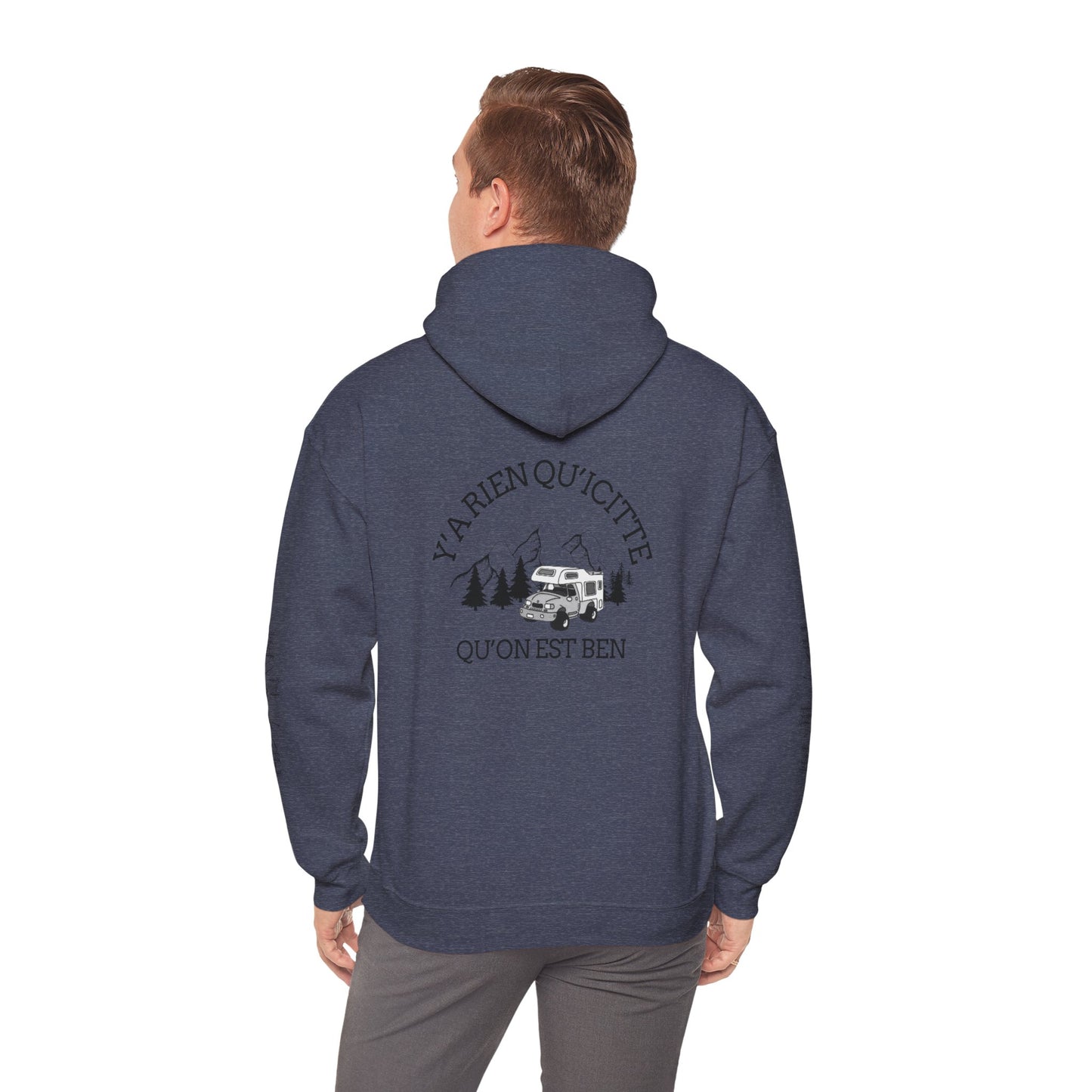Sweats a capuche Unisex Heavy Blend™ Hooded Sweatshirt - Cozy Adventure Vibes - Perfect for Outdoor Lovers-Crée_ation Nature DC