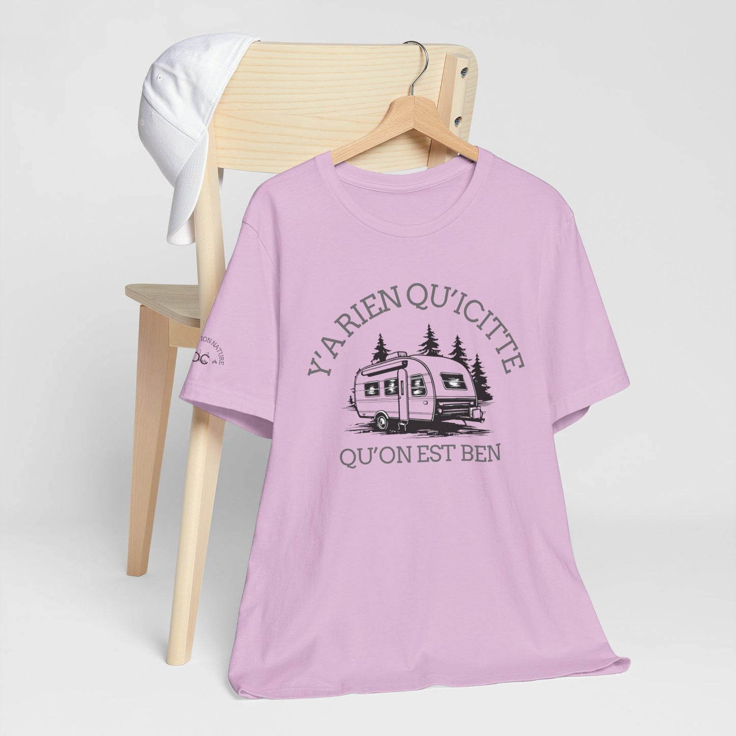 Bohemian RV Adventure Tee - Y'A Rien Qu'citte Qu'on Est Ben - Crée_ation Nature DC