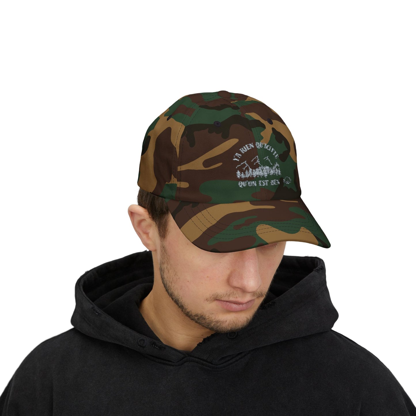 Adventure Dad Cap - Relaxed Fit with Inspirational Mountain Design