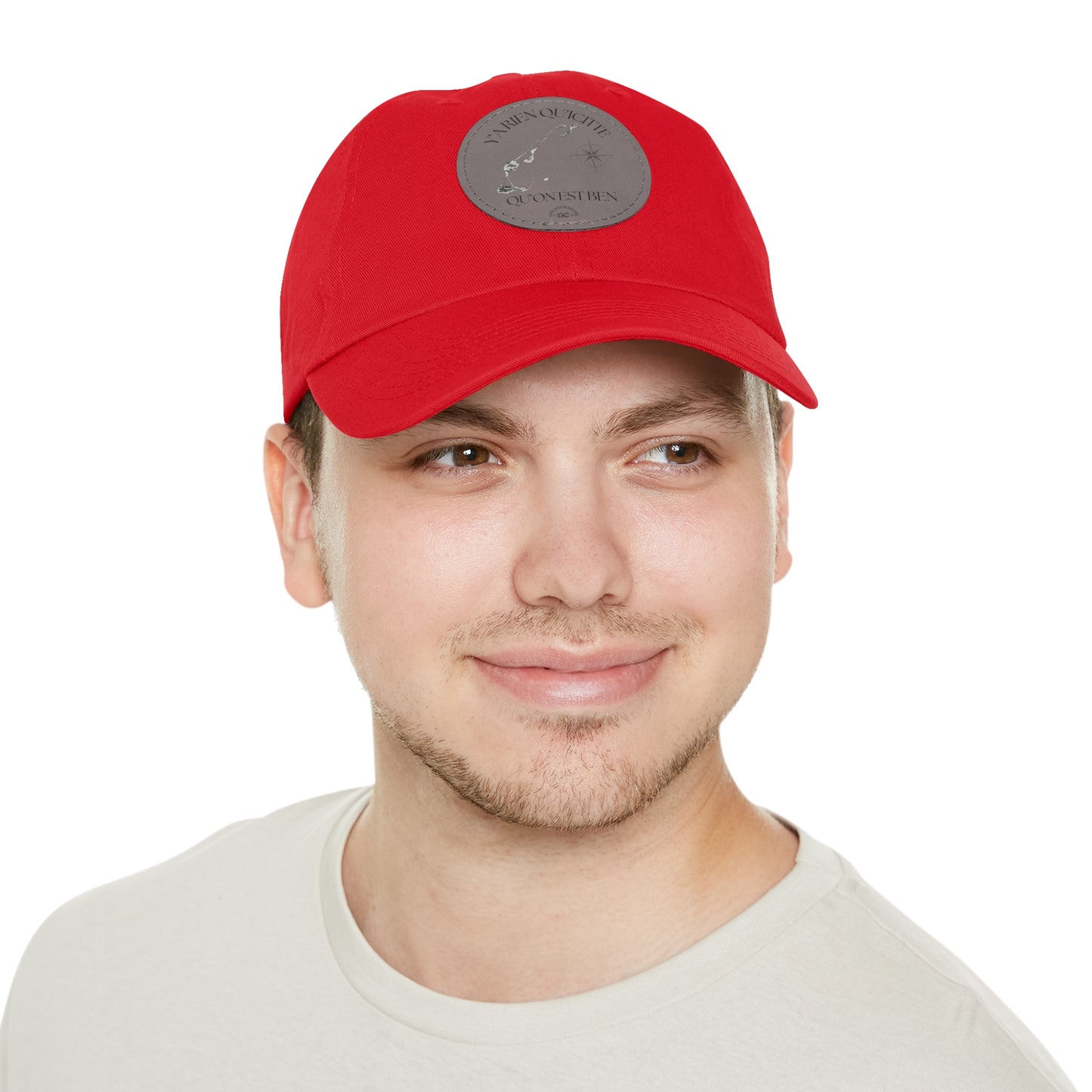Adventure Dad Hat with Leather Patch - Perfect for Outdoor Enthusiasts - Crée_ation Nature DC