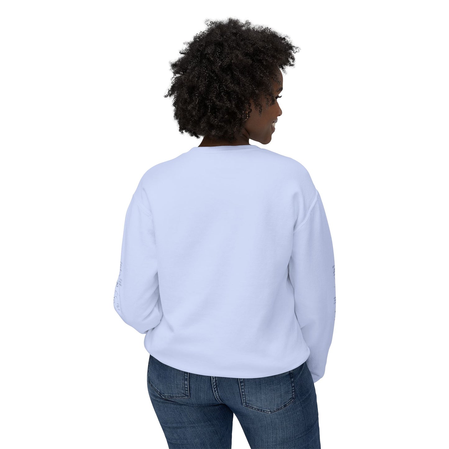 Unisex Lightweight Crewneck Sweatshirt - Crée_ation Nature DC