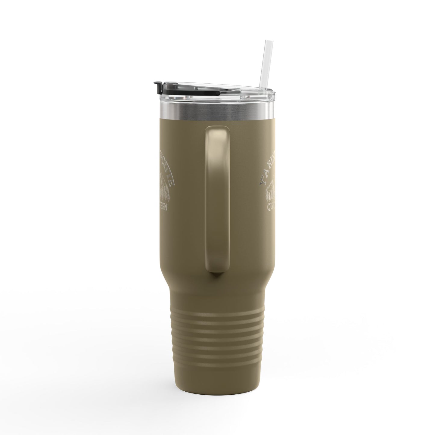 40oz Insulated Travel Mug with Bear Paw Design - Perfect for Camping and Outdoor Adventures Crée_ation Nature DC