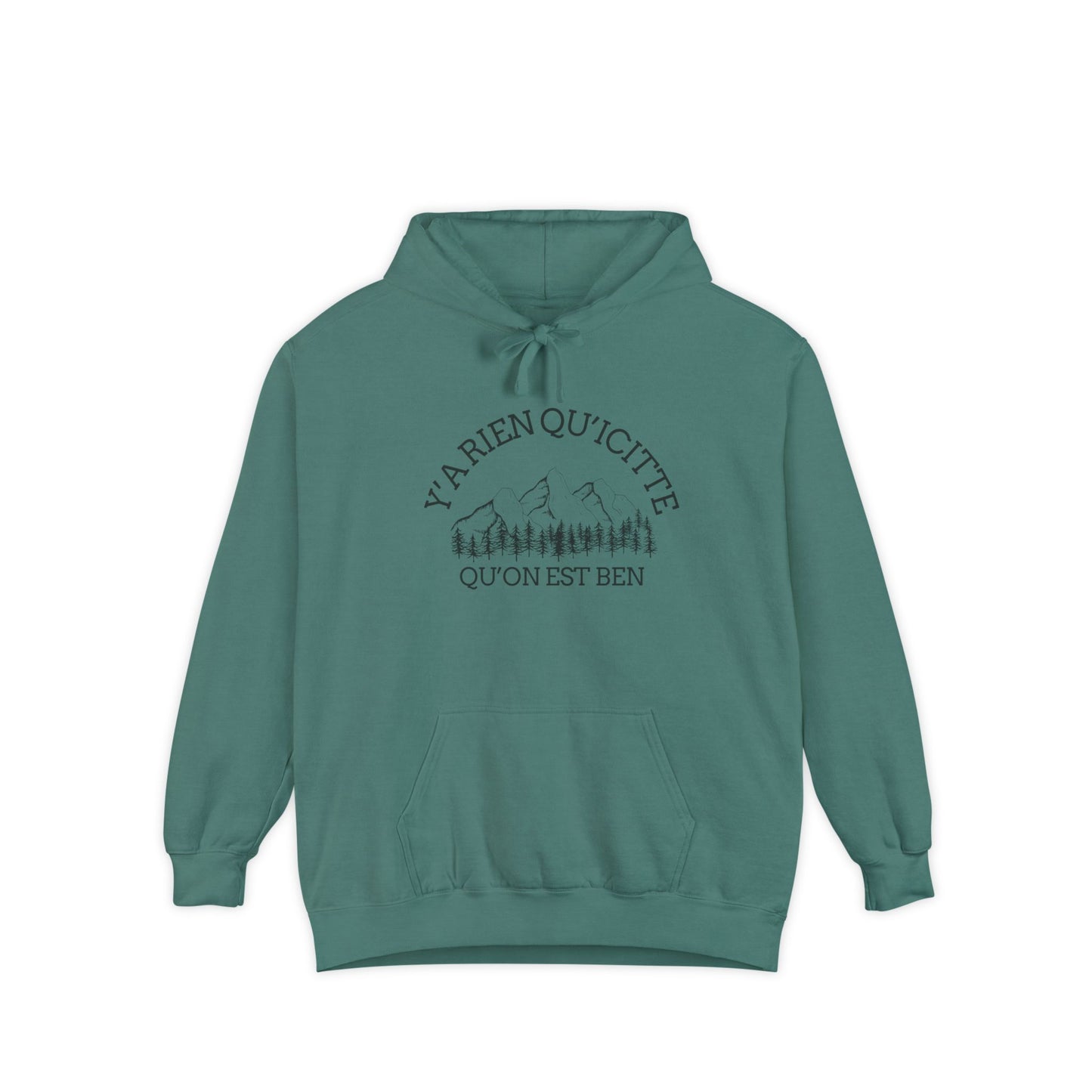 Sweats à capuche Cozy Unisex Garment-Dyed Hoodie - Nature Inspired Design - Crée_ation Nature DC