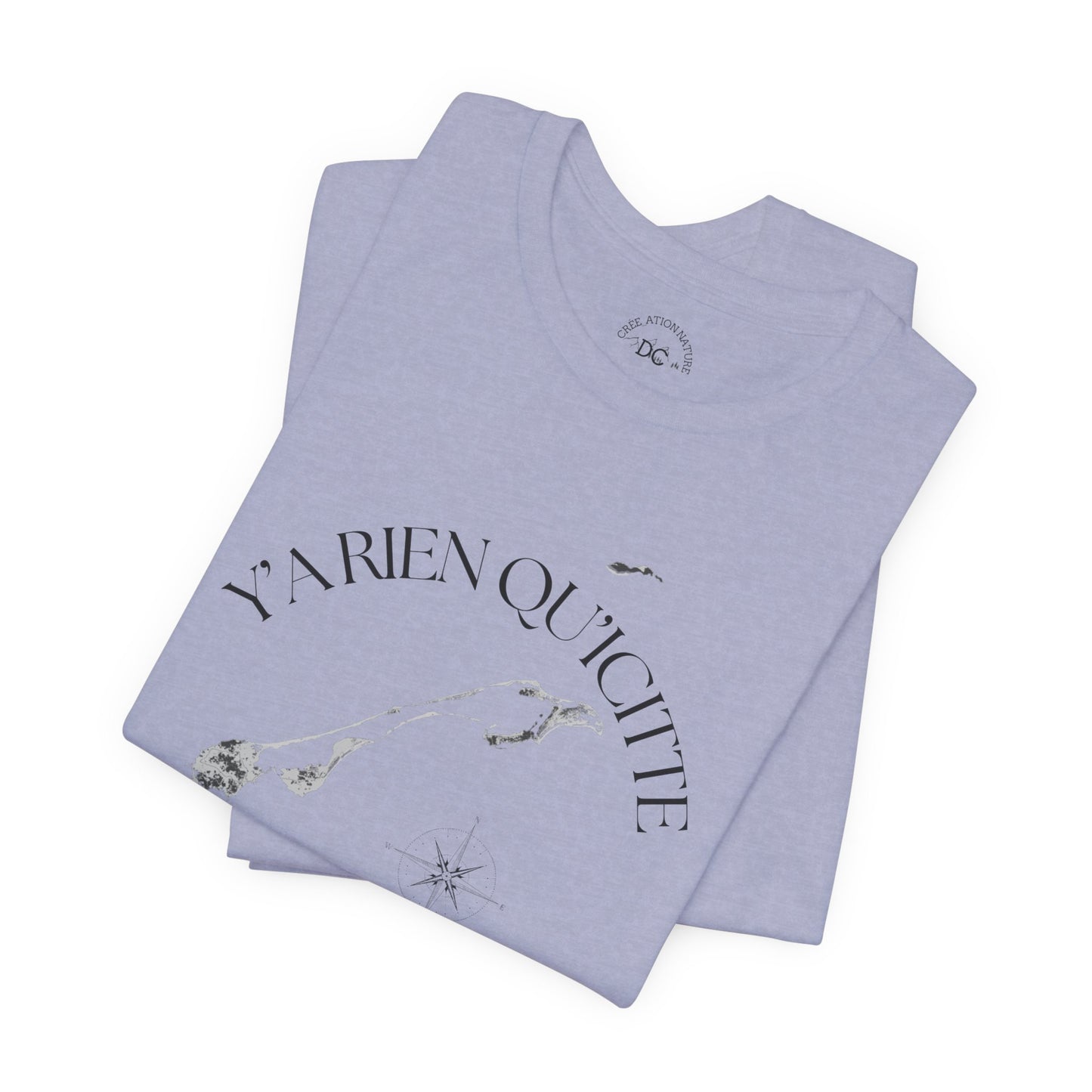 Unisex Jersey Short Sleeve Tee Crée_ation Nature DC