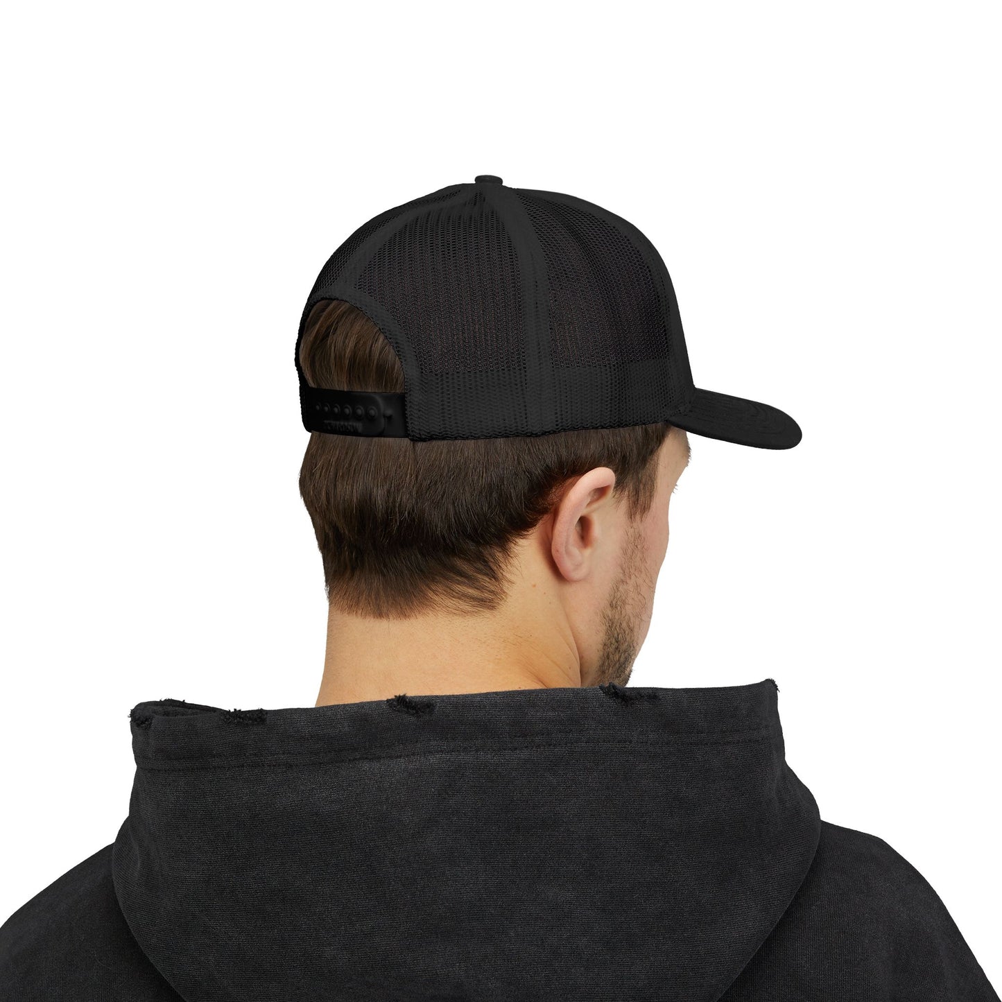 Adventure-Ready Snapback Trucker Cap – 'Y'a rien qu'à quitter qu'on est ben'- Crée_ation Nature DC