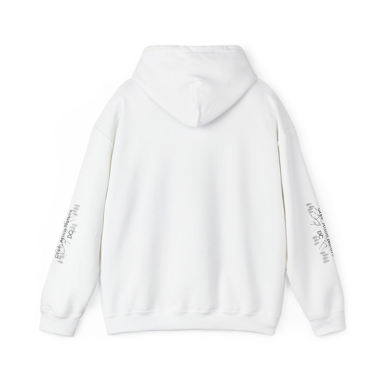 sweats a capuche -Inspirational Quote Unisex Hoodie - Cozy Heavy Blend Sweatshirt - Crée_ation Nature DC