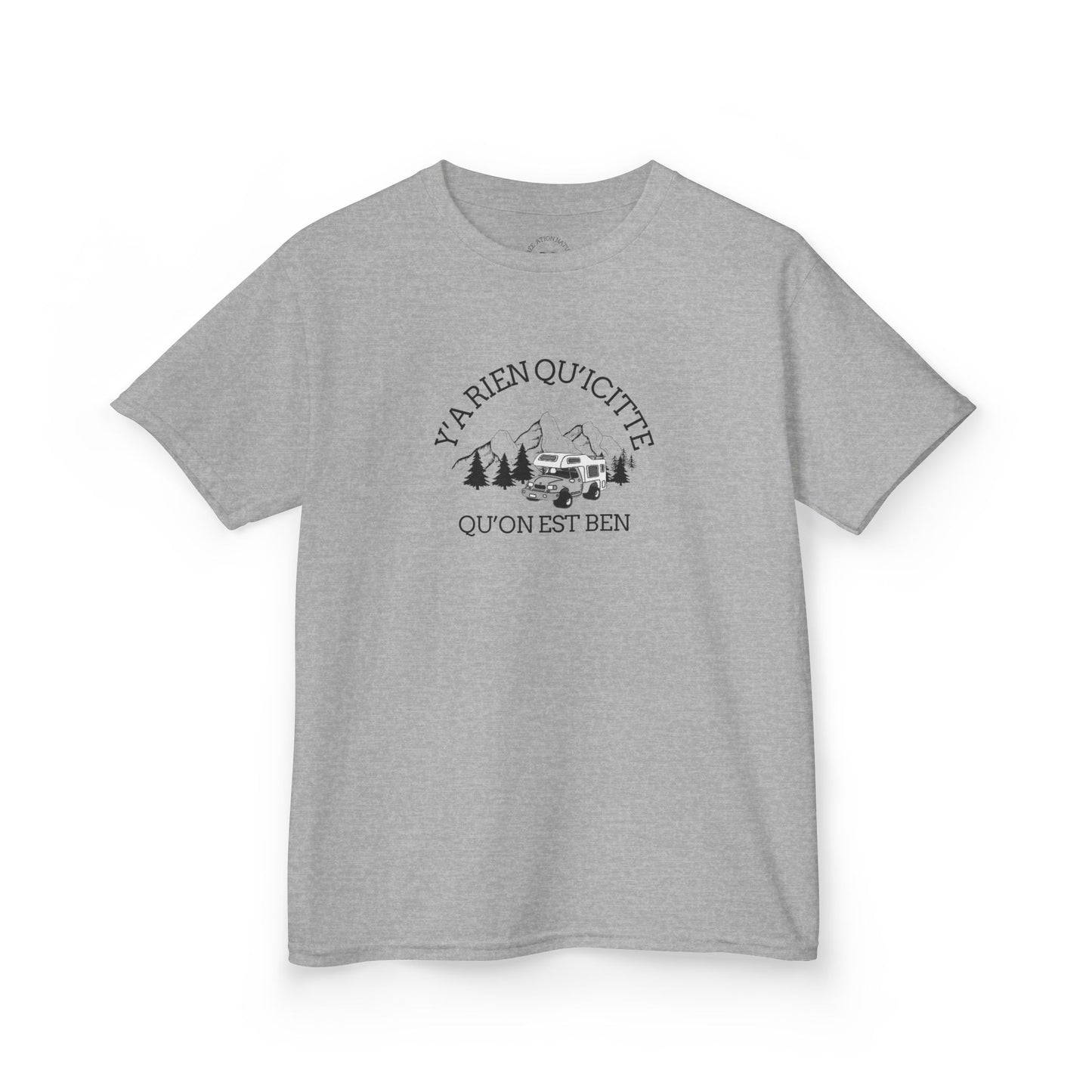 t-shirt en coton™ épais pour enfants- Adventure Awaits Kids Tee - Crée_Ation Nature DC