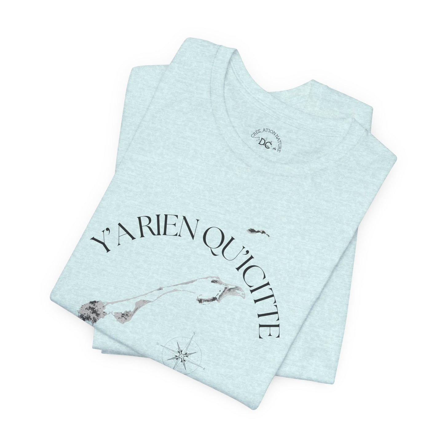 Unisex Jersey Short Sleeve Tee Crée_ation Nature DC