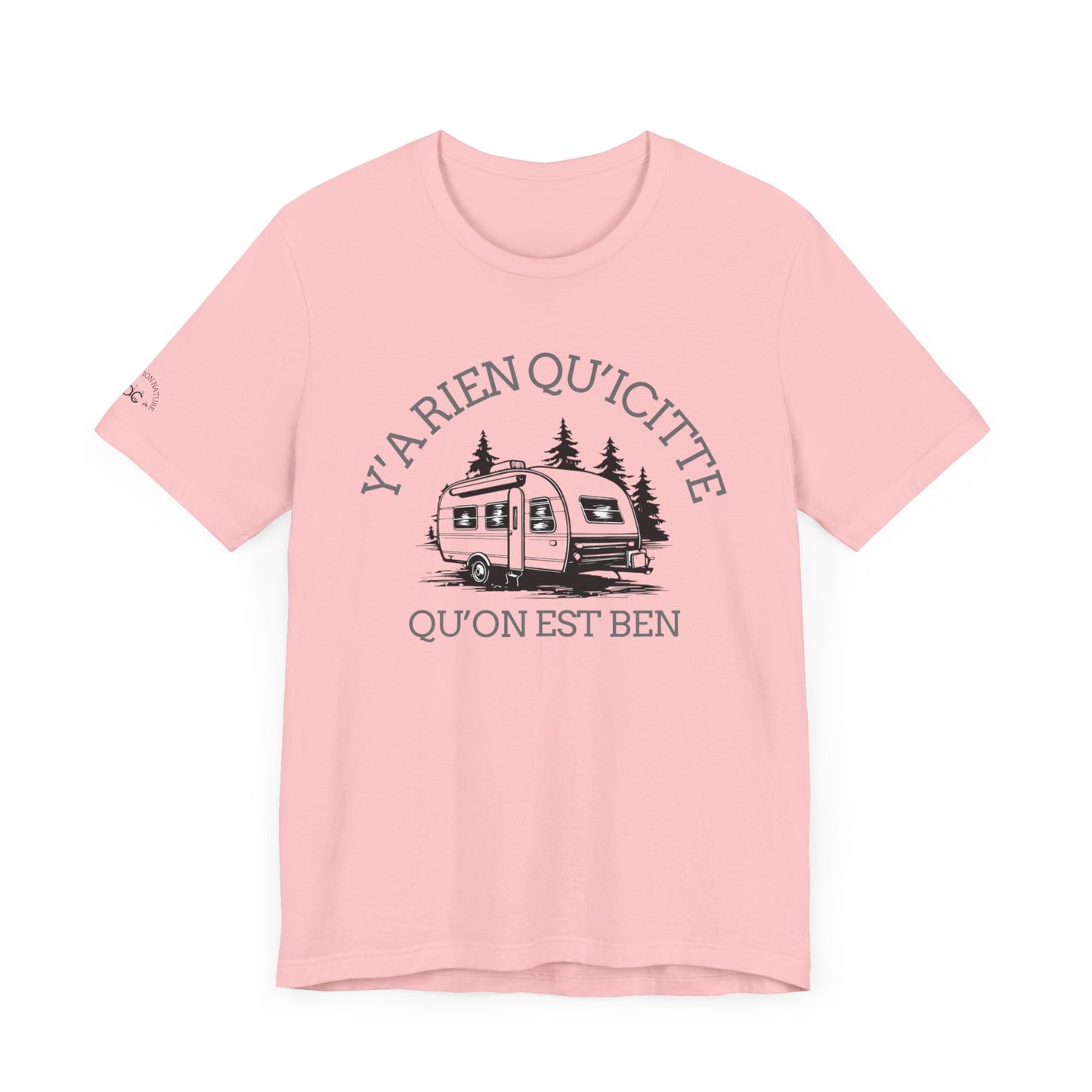 Bohemian RV Adventure Tee - Y'A Rien Qu'citte Qu'on Est Ben - Crée_ation Nature DC