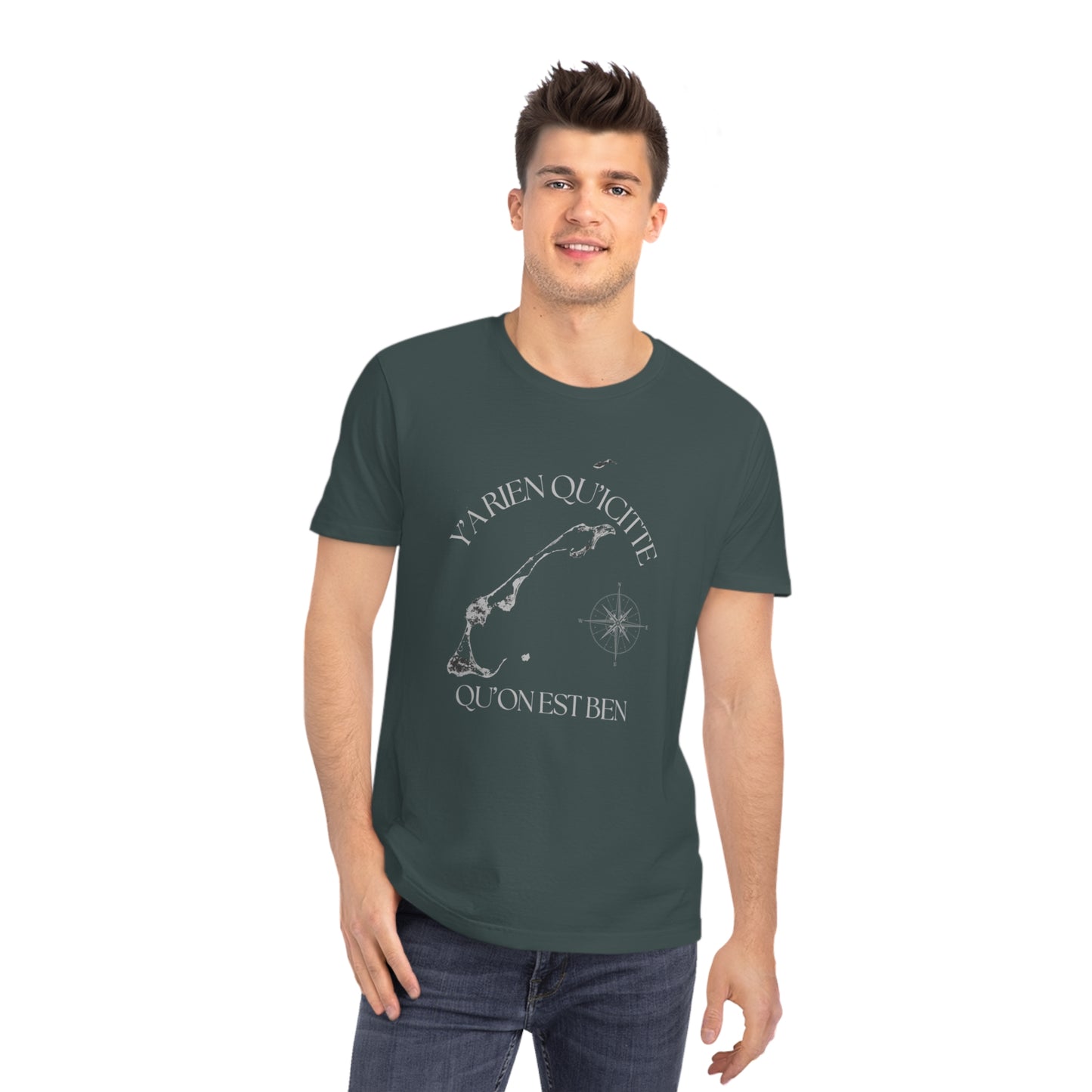 Unisex Rocker T-Shirt - Creative Nature Inspired Design - Crée_Ation Nature DC