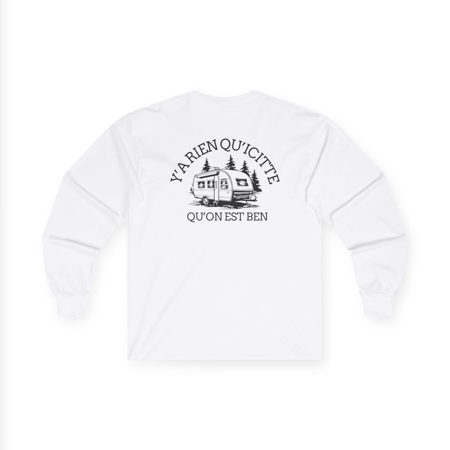 Unisex Long Sleeve Tee - RV Adventure Graphic Shirt for Nature Lovers -Crée_ation Nature DC