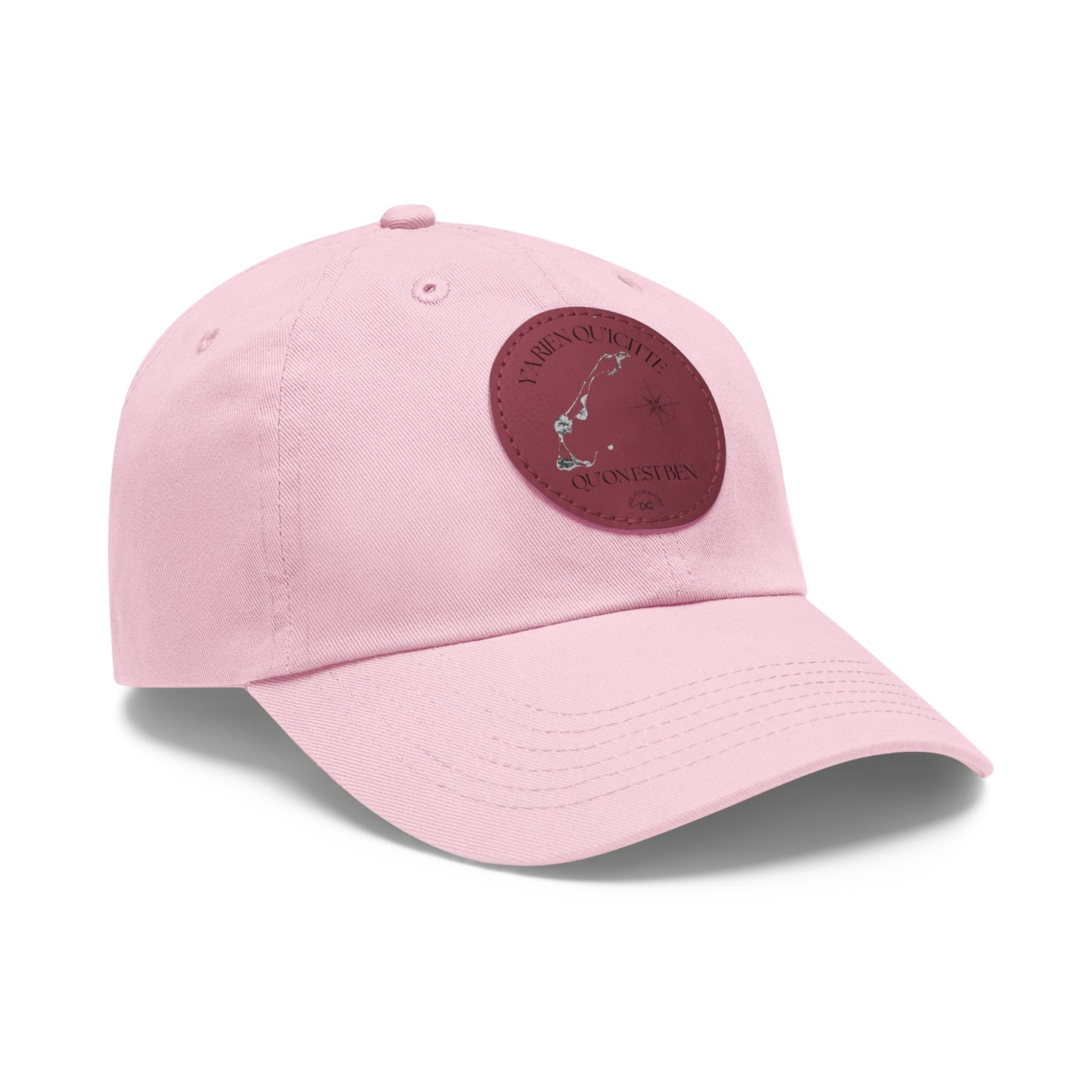 Adventure Dad Hat with Leather Patch - Perfect for Outdoor Enthusiasts - Crée_ation Nature DC