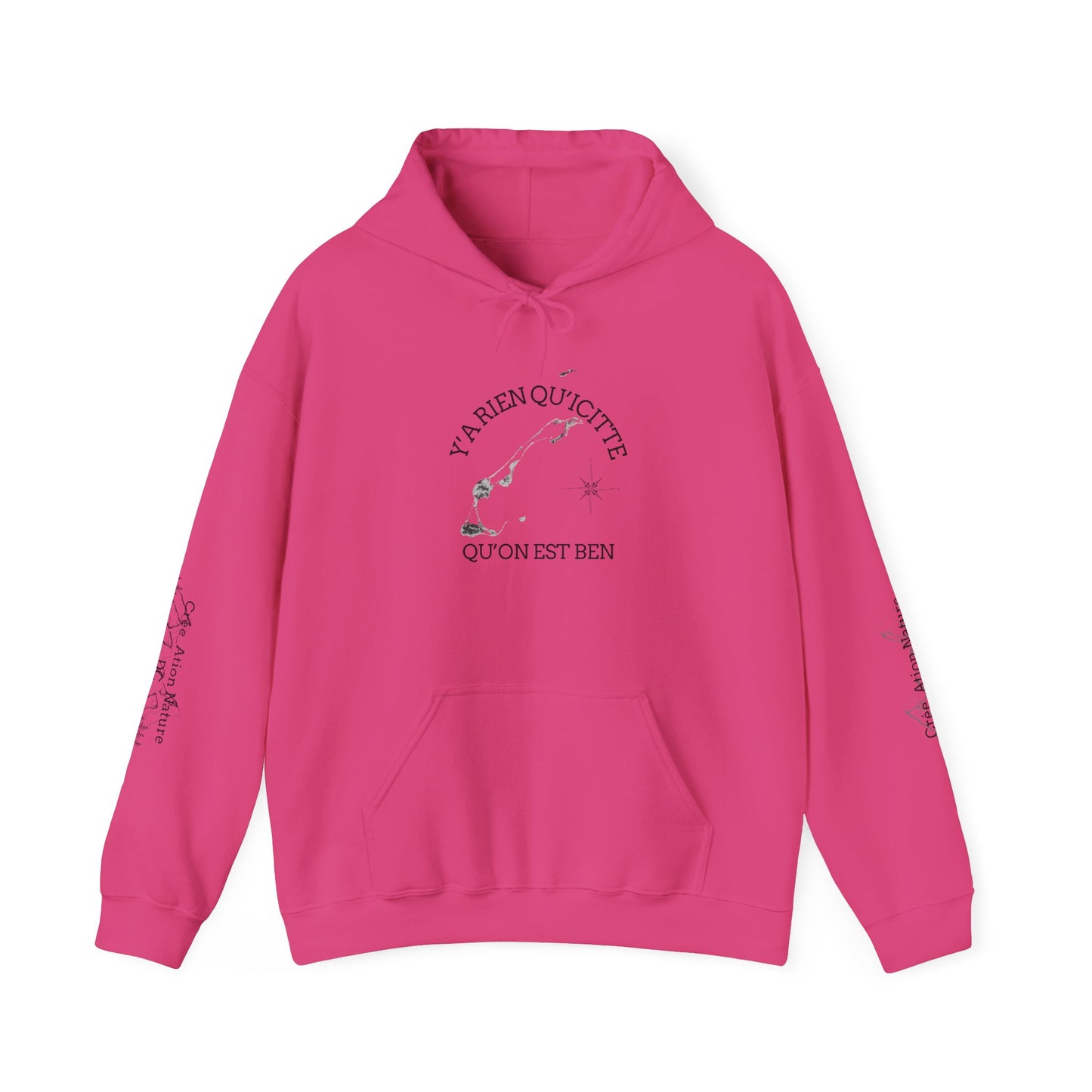 sweats a capuche -Inspirational Quote Unisex Hoodie - Cozy Heavy Blend Sweatshirt - Crée_ation Nature DC