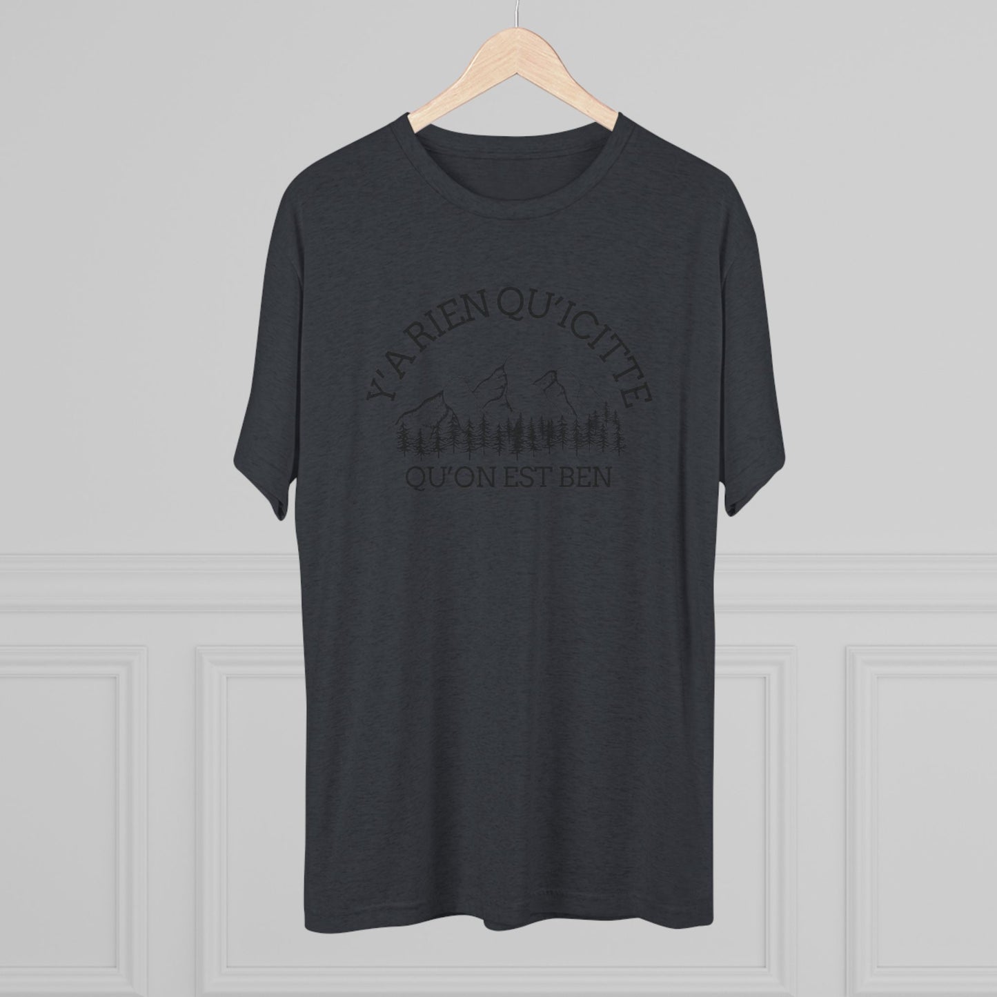 Unisex Tri-Blend Crew Tee - Nature Quote Graphic T-Shirt for Outdoor Enthusiasts - Crée_ation Nature DC