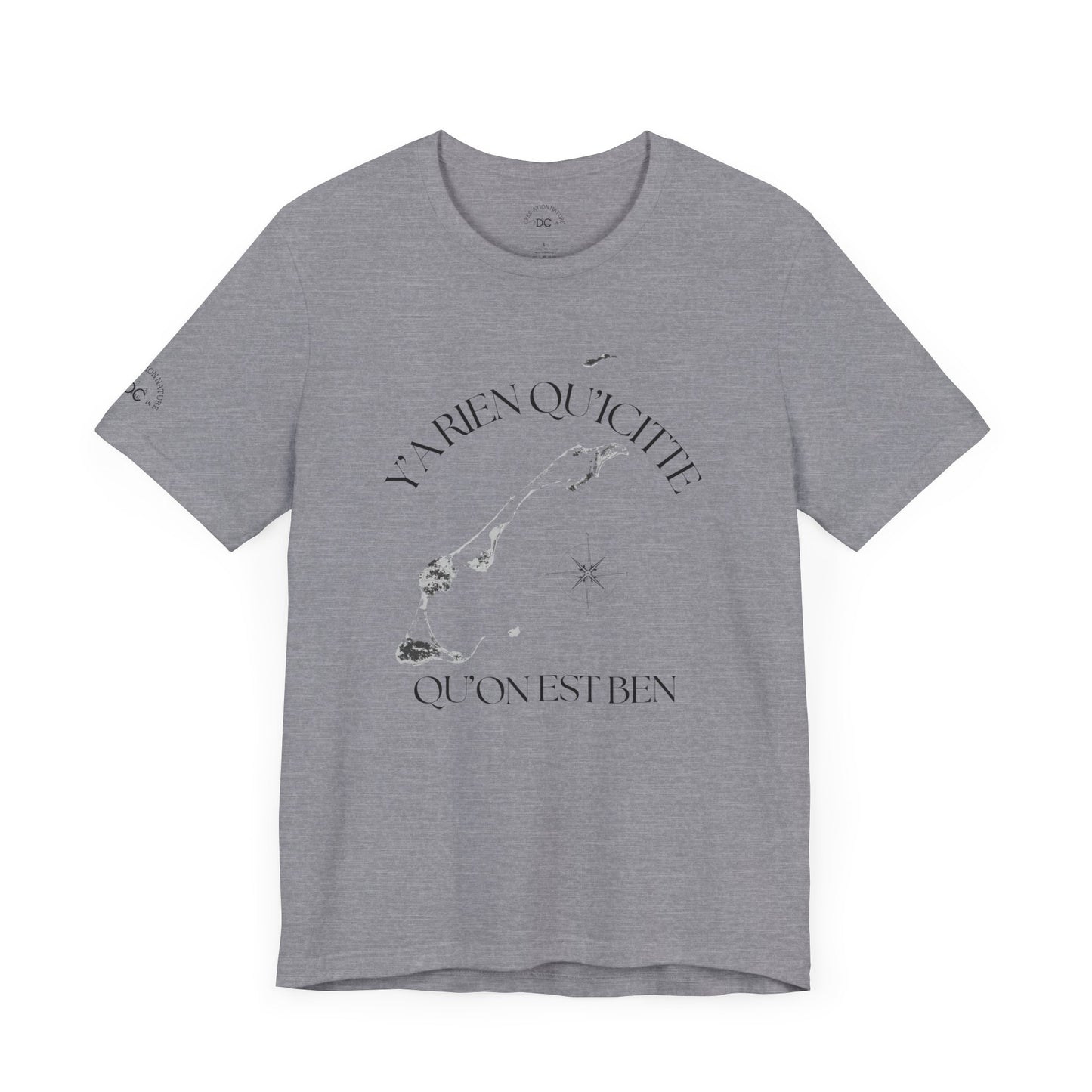 Unisex Jersey Short Sleeve Tee Crée_ation Nature DC