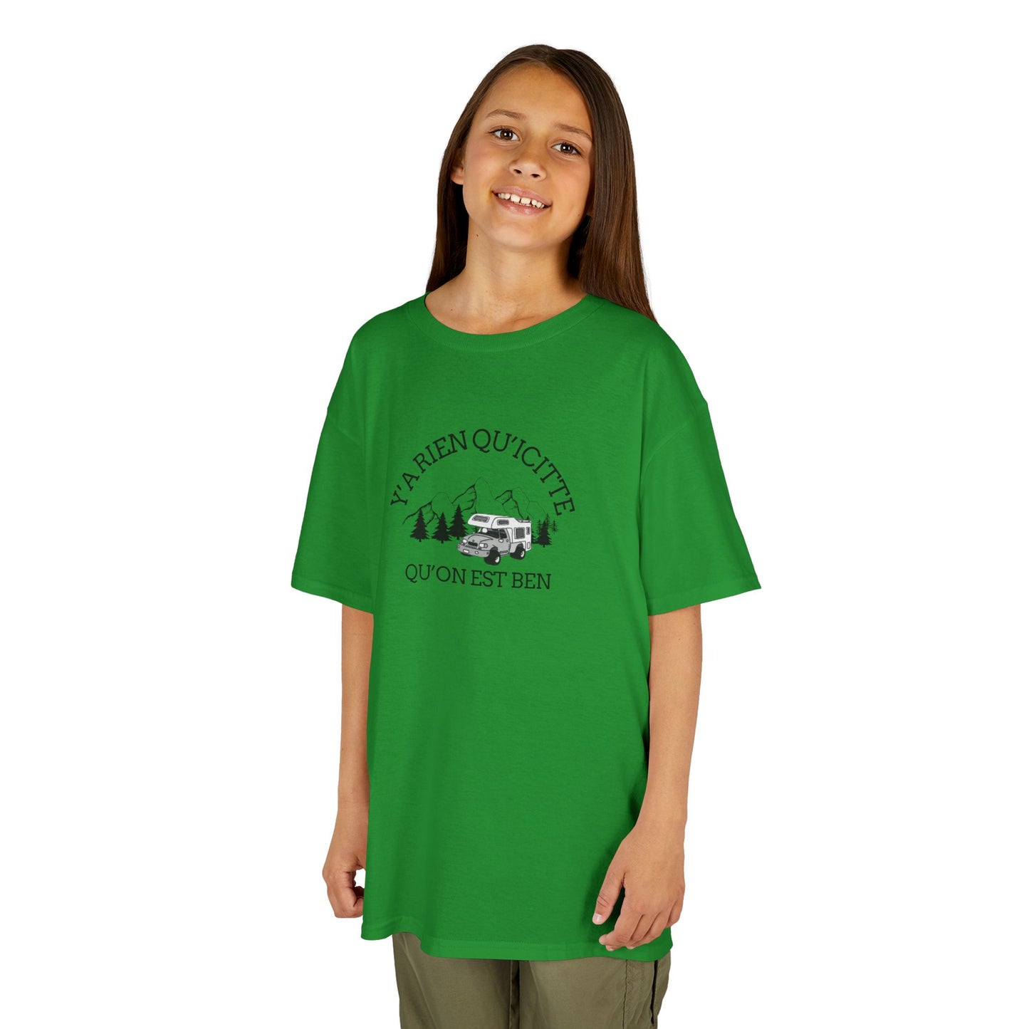 t-shirt en coton™ épais pour enfants- Adventure Awaits Kids Tee - Crée_Ation Nature DC