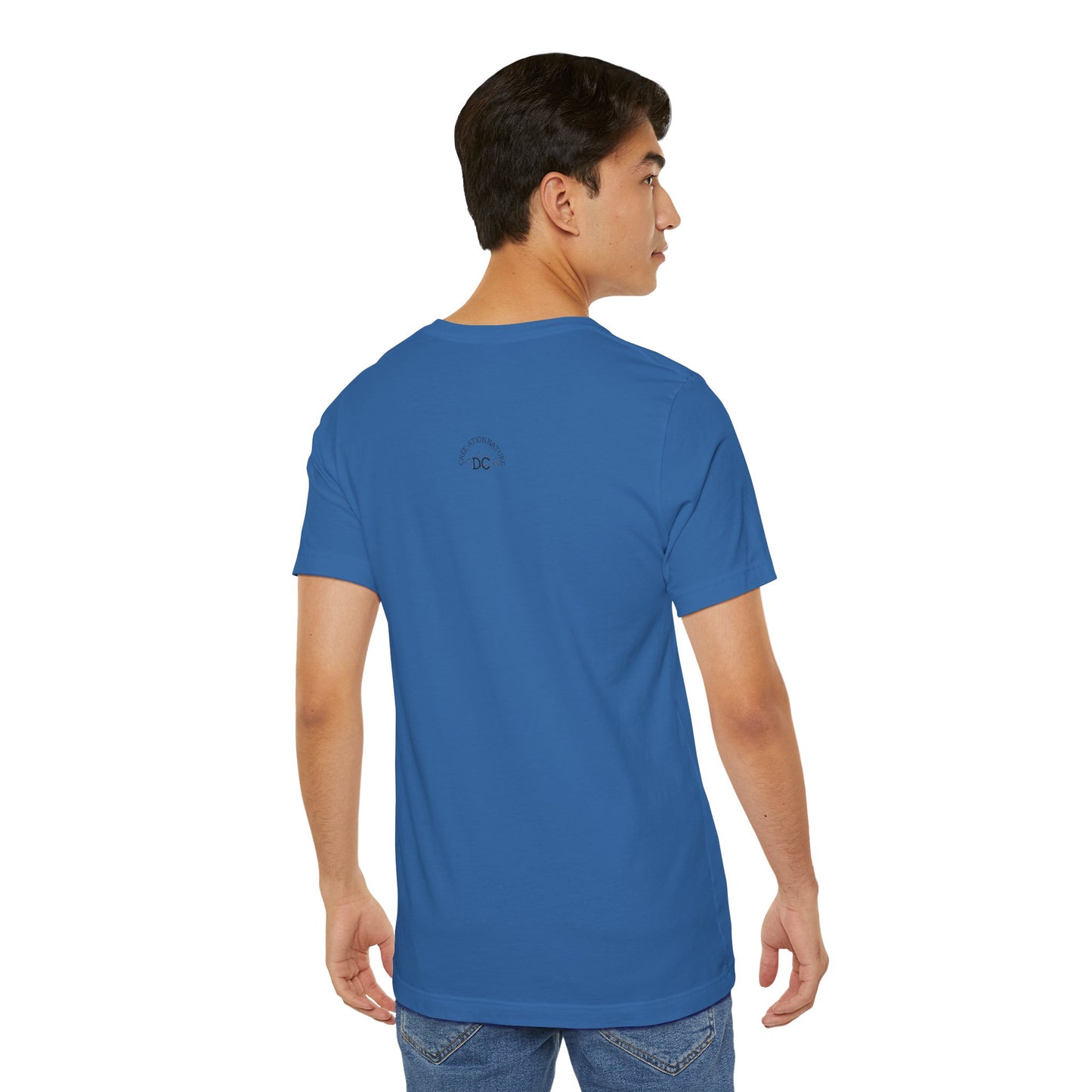 Adventure Spirit Unisex Short Sleeve Tee – 'Y'a Rien Qu'Icitte' Design-Crée_ation Nature DC