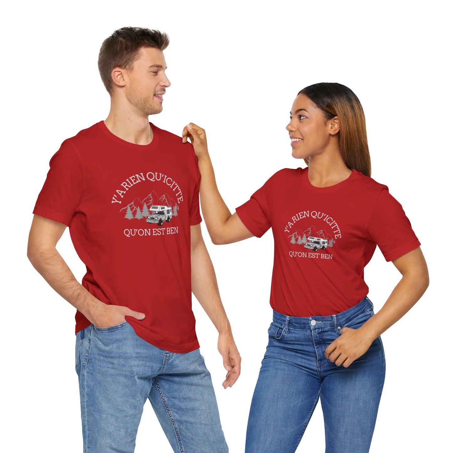Adventure Ready Unisex Tee - 'Ya Rien Qu'Il Citte' Graphic-Crée_ation Nature DC