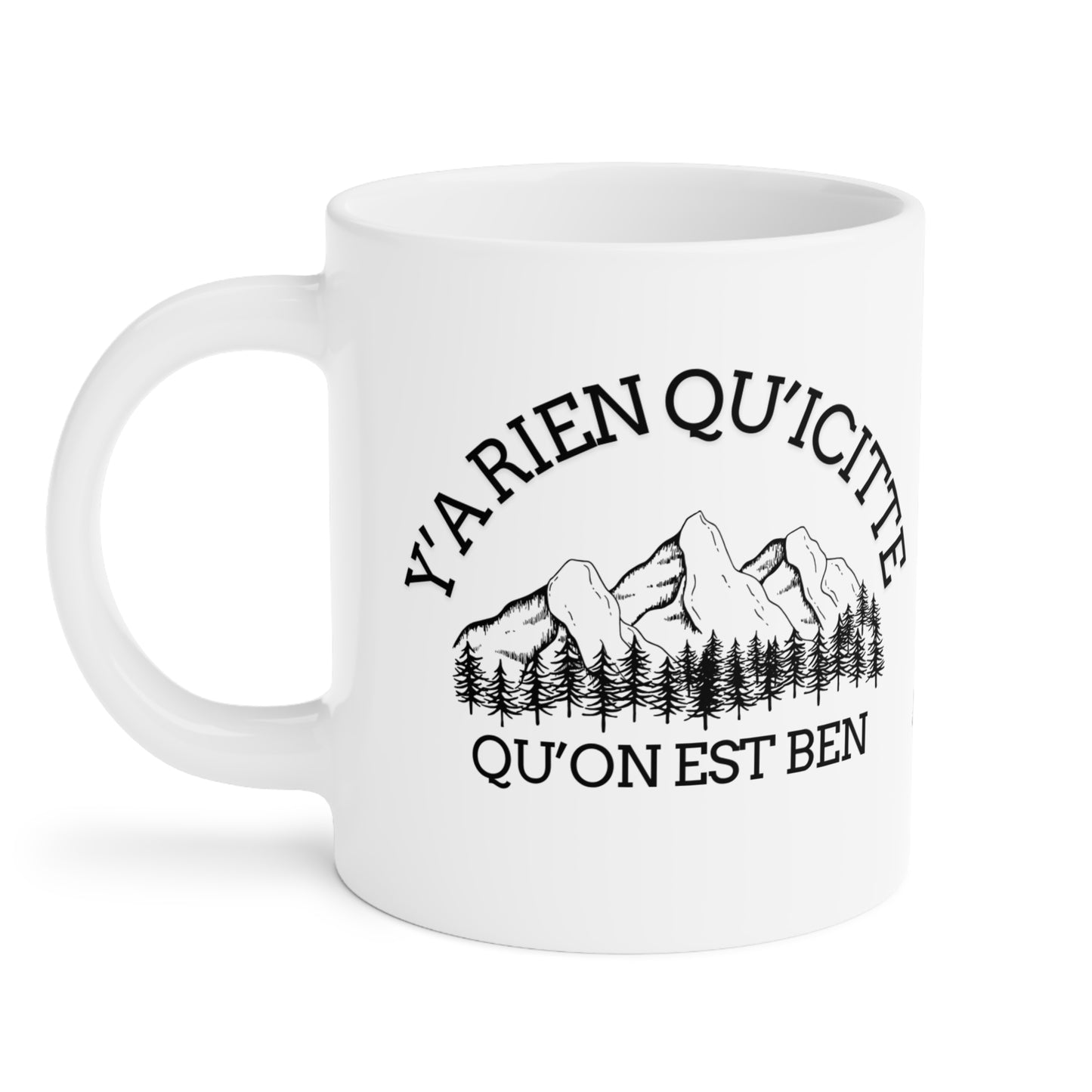 tasse a café montagne , Mountain Vibes Ceramic Mug - 11oz, 15oz, 20oz - Perfect Gift for Nature Lovers- Crée_ation Nature DC