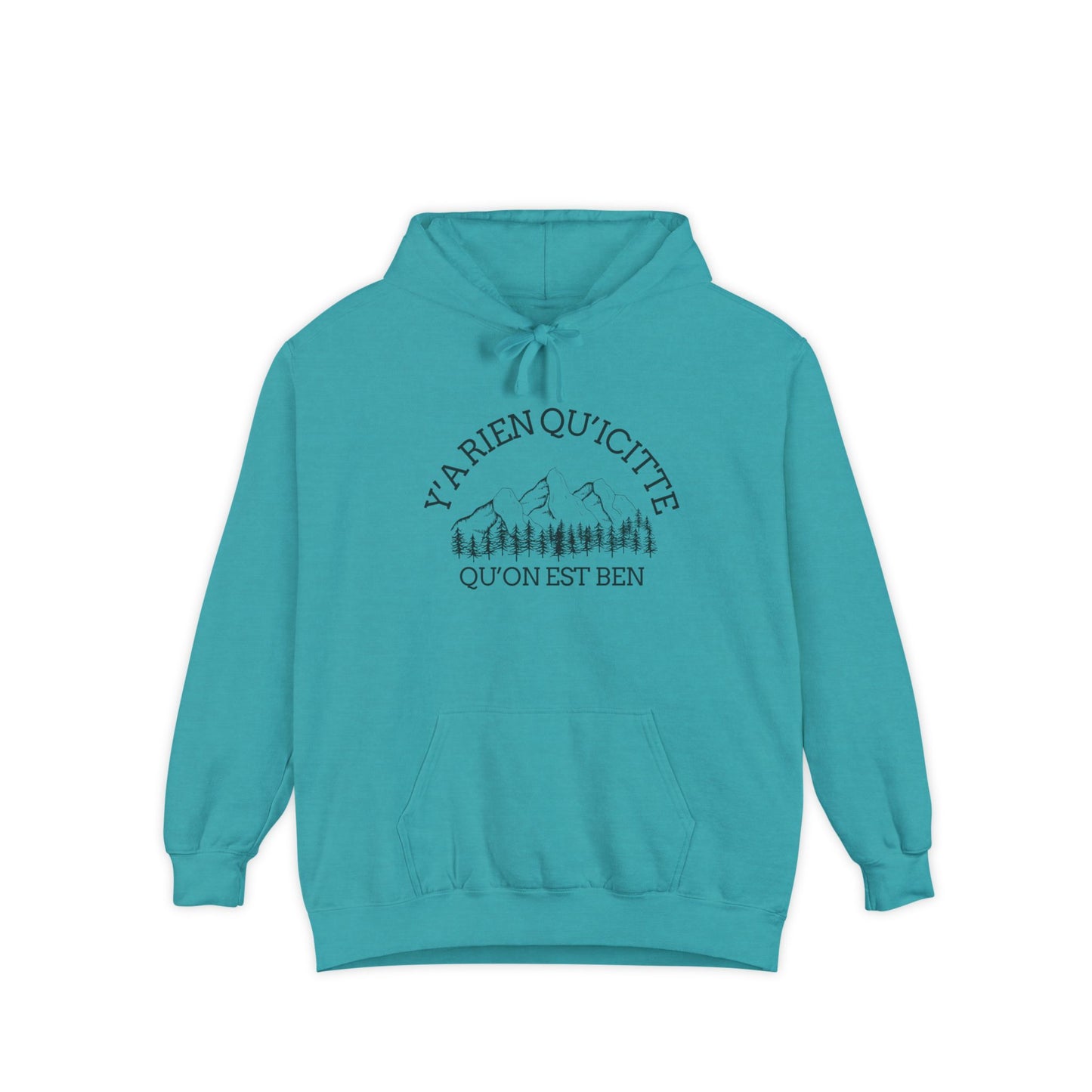 Sweats à capuche Cozy Unisex Garment-Dyed Hoodie - Nature Inspired Design - Crée_ation Nature DC
