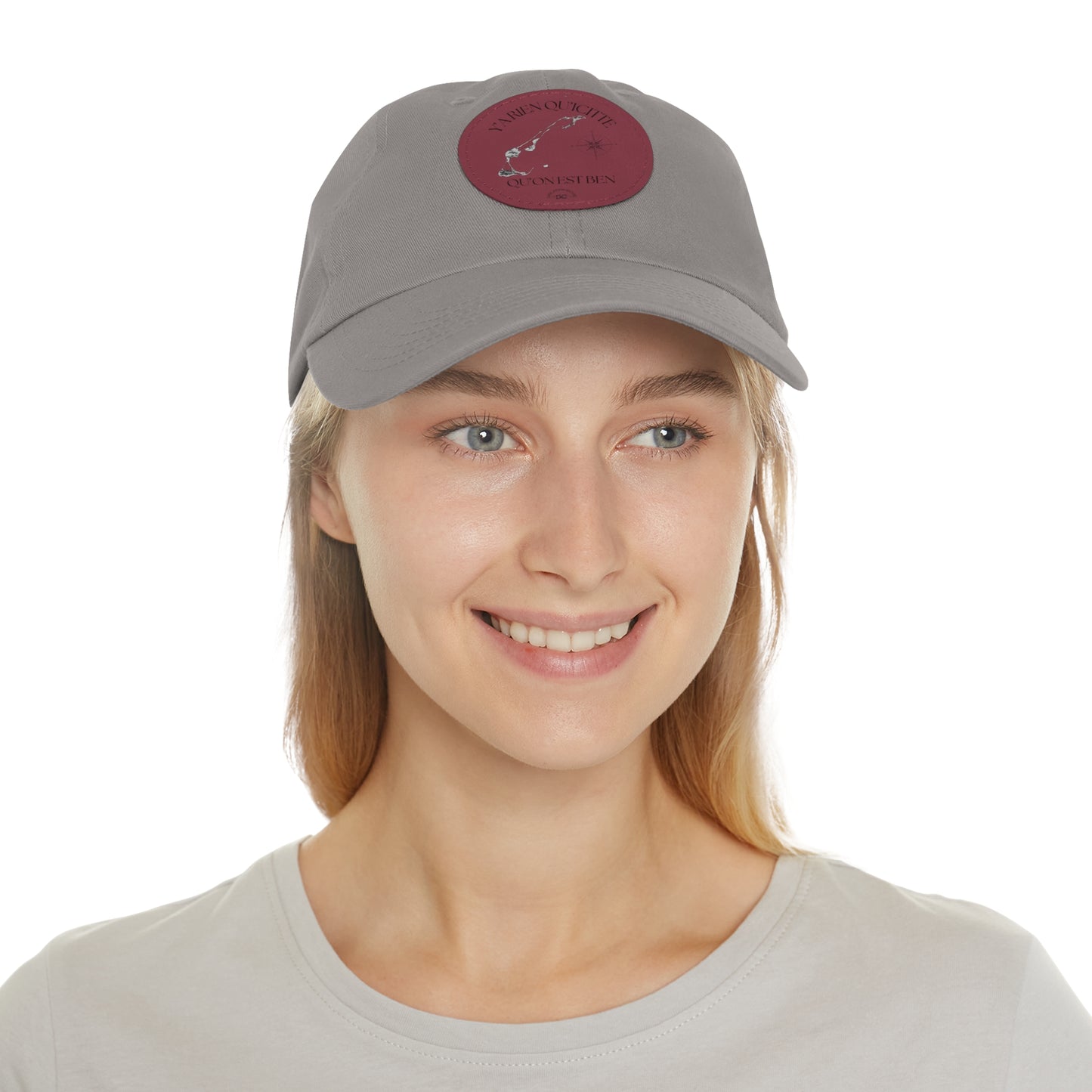 Adventure Dad Hat with Leather Patch - Perfect for Outdoor Enthusiasts - Crée_ation Nature DC