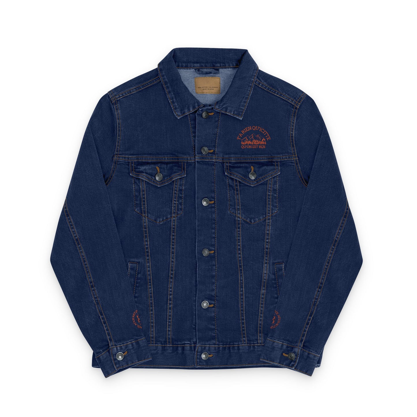 veste en jean unisexe polyvalente - Stylish White Outerwear for All Occasions