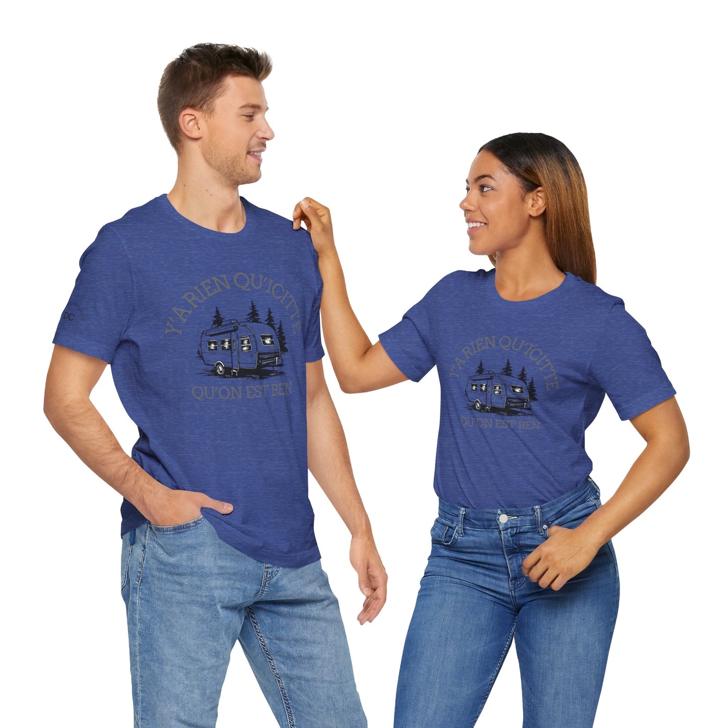 Bohemian RV Adventure Tee - Y'A Rien Qu'citte Qu'on Est Ben - Crée_ation Nature DC
