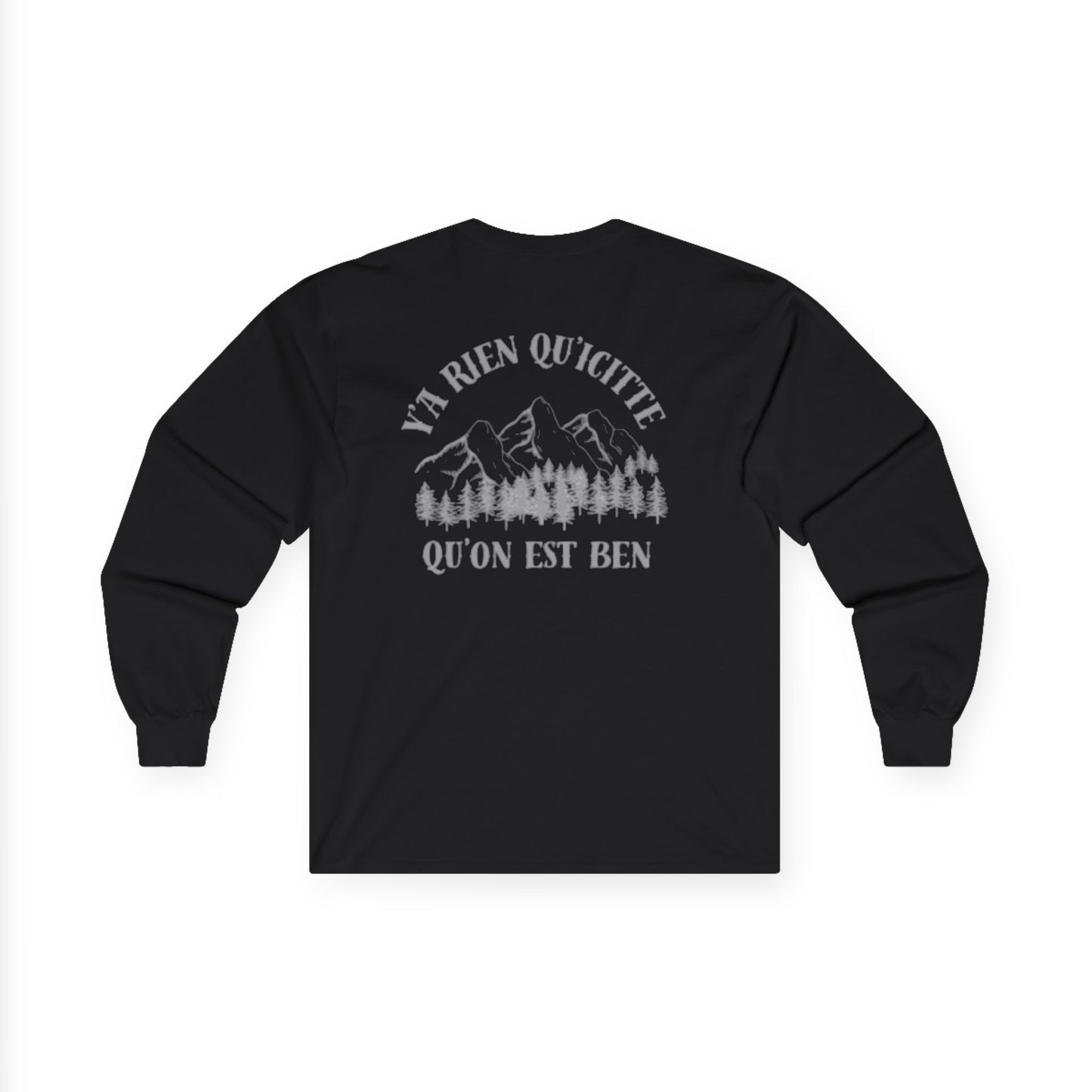 Inspirational Nature Long Sleeve Tee - Unisex Ultra Cotton Shirt for Outdoor Lovers