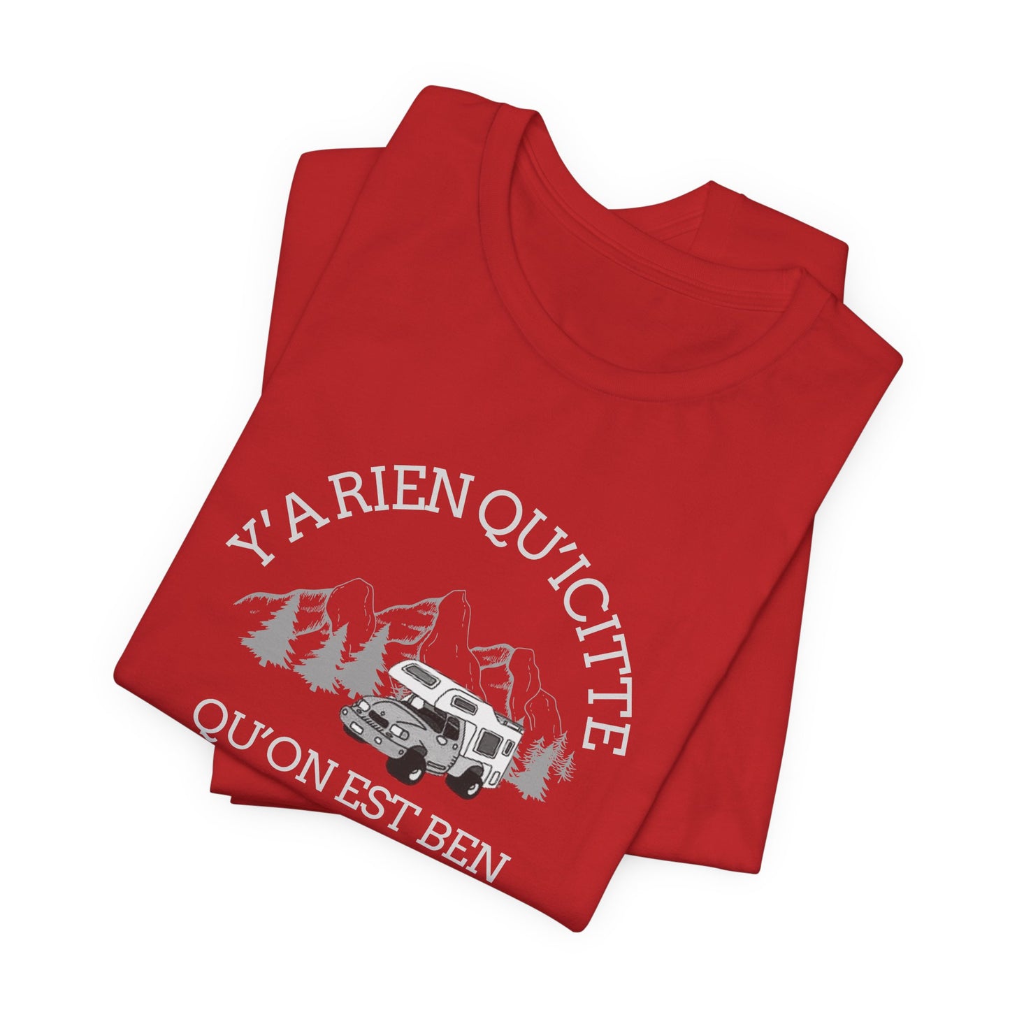 Adventure Ready Unisex Tee - 'Ya Rien Qu'Il Citte' Graphic-Crée_ation Nature DC