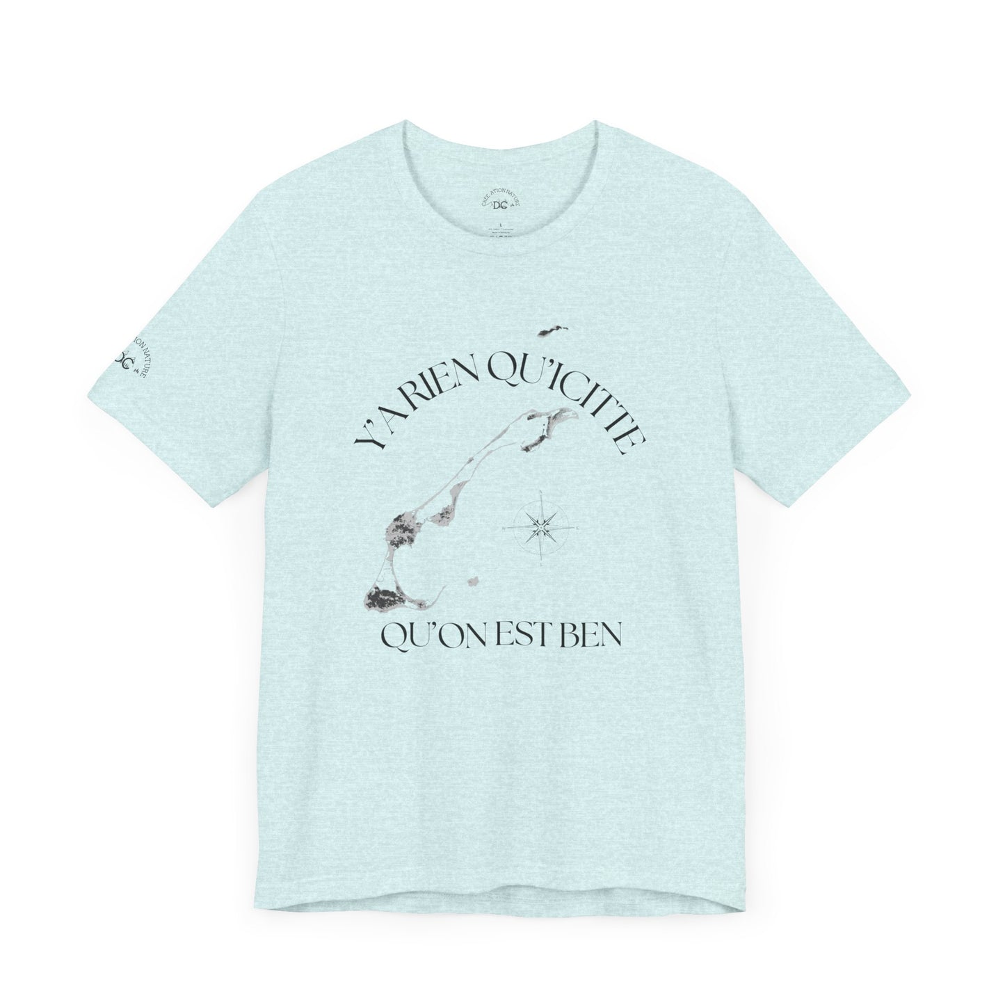 Unisex Jersey Short Sleeve Tee Crée_ation Nature DC