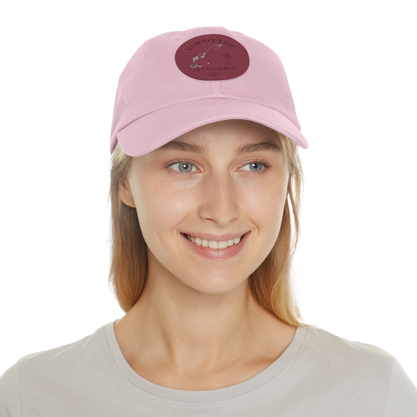 Adventure Dad Hat with Leather Patch - Perfect for Outdoor Enthusiasts - Crée_ation Nature DC