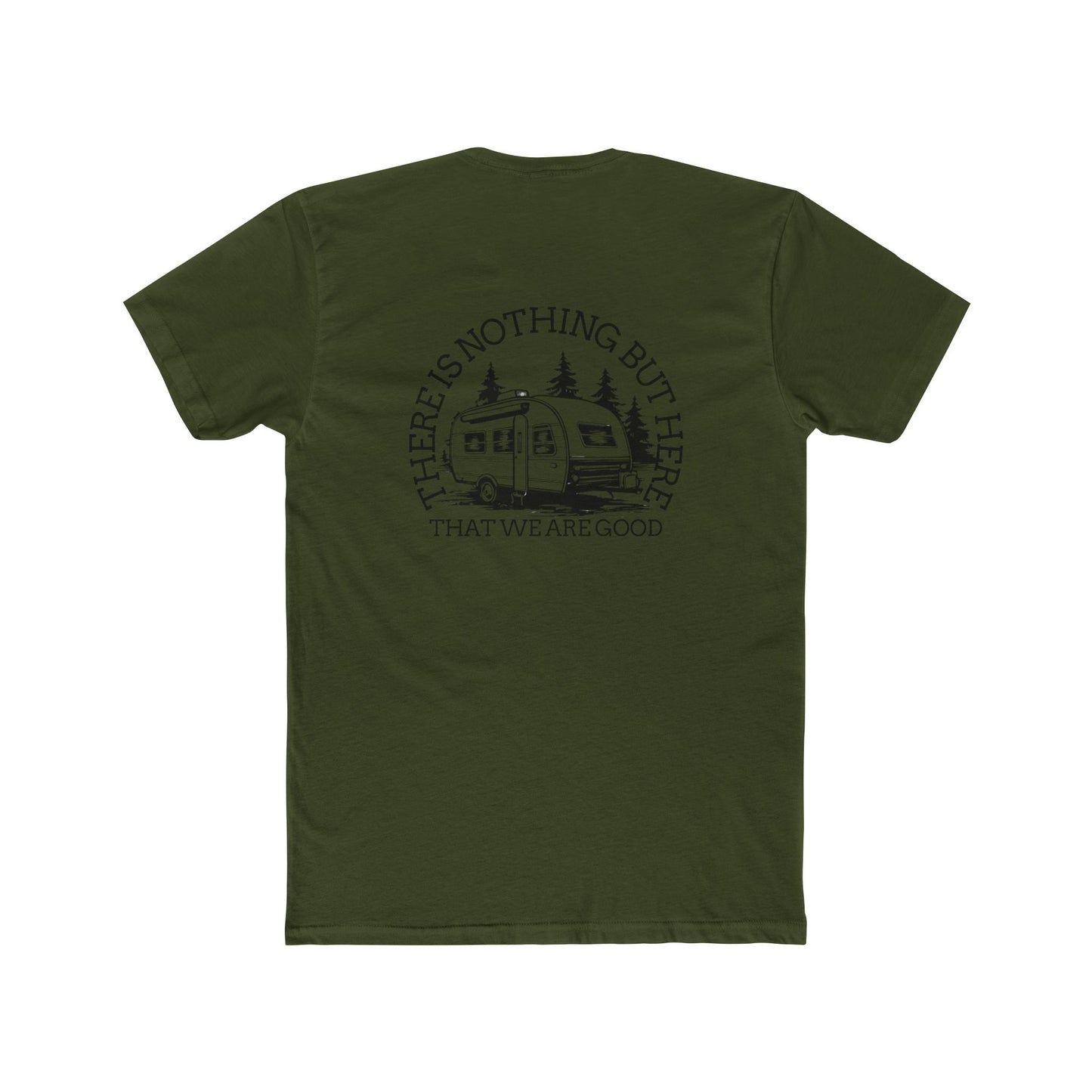 Adventure-Inspired Unisex Cotton Crew Tee - Nature and Camping Tees, Perfect for Outdoors Enthusiasts - Crée_ ation Nature DC