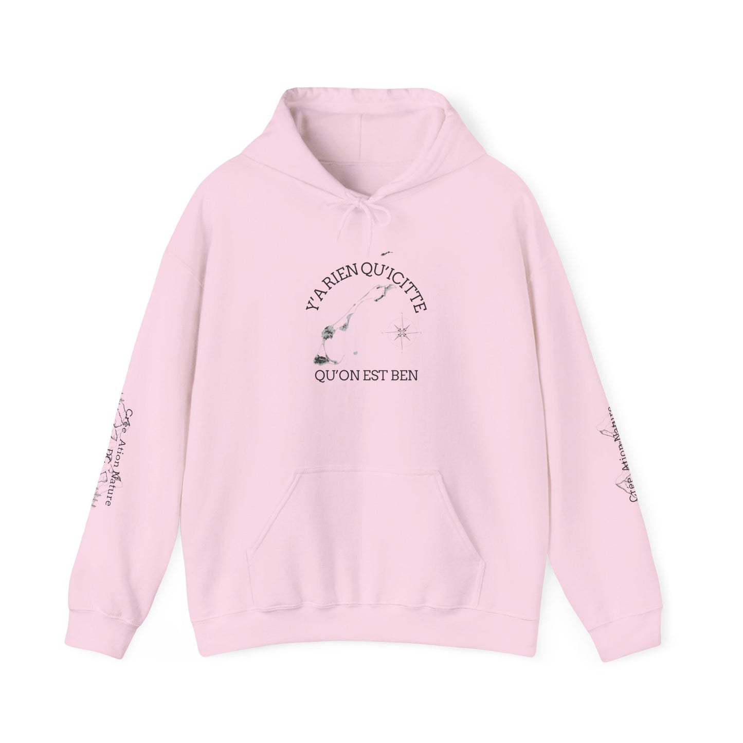 sweats a capuche -Inspirational Quote Unisex Hoodie - Cozy Heavy Blend Sweatshirt - Crée_ation Nature DC