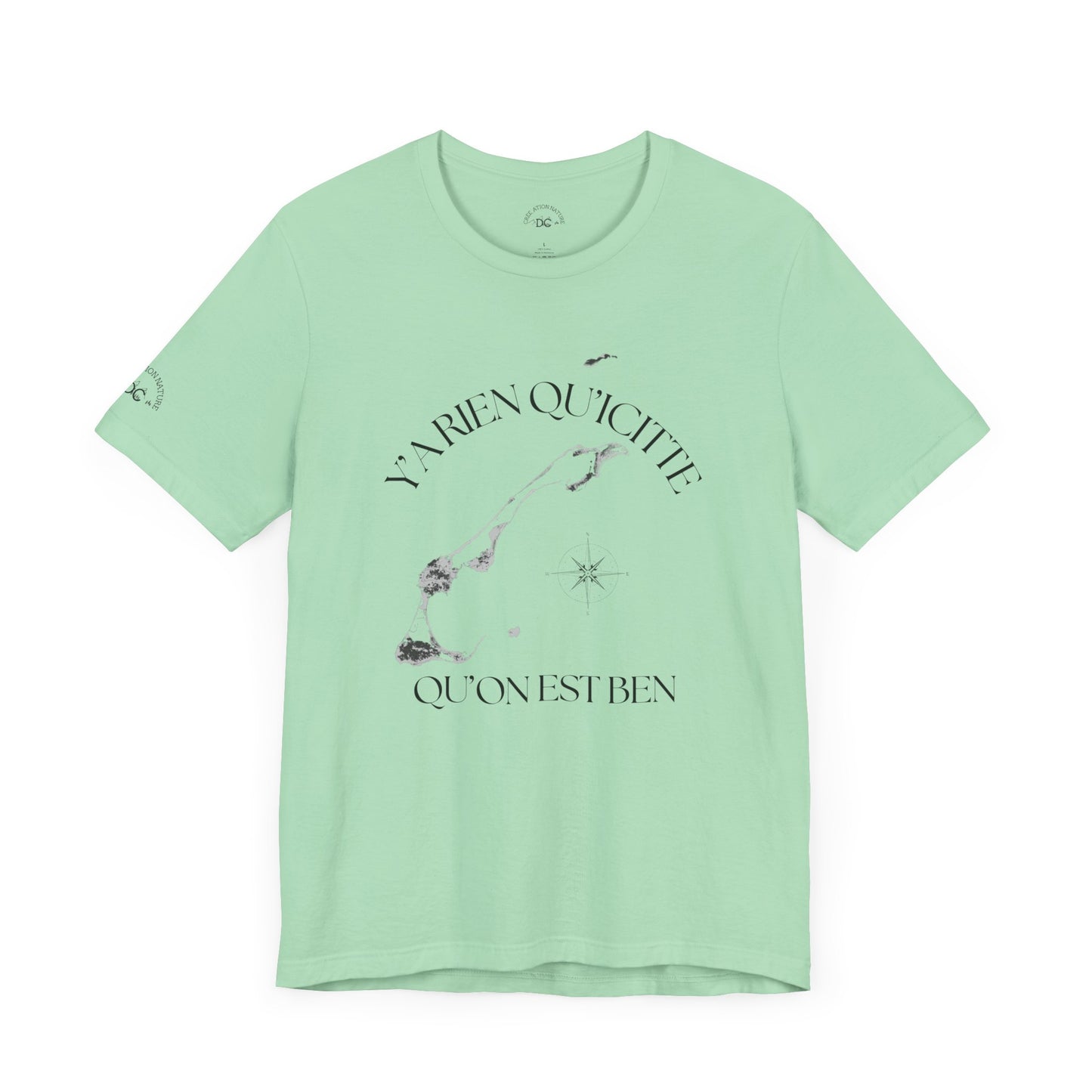 Unisex Jersey Short Sleeve Tee Crée_ation Nature DC