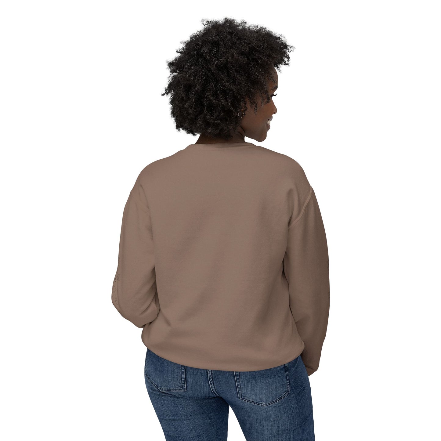 Unisex Lightweight Crewneck Sweatshirt - Crée_ation Nature DC