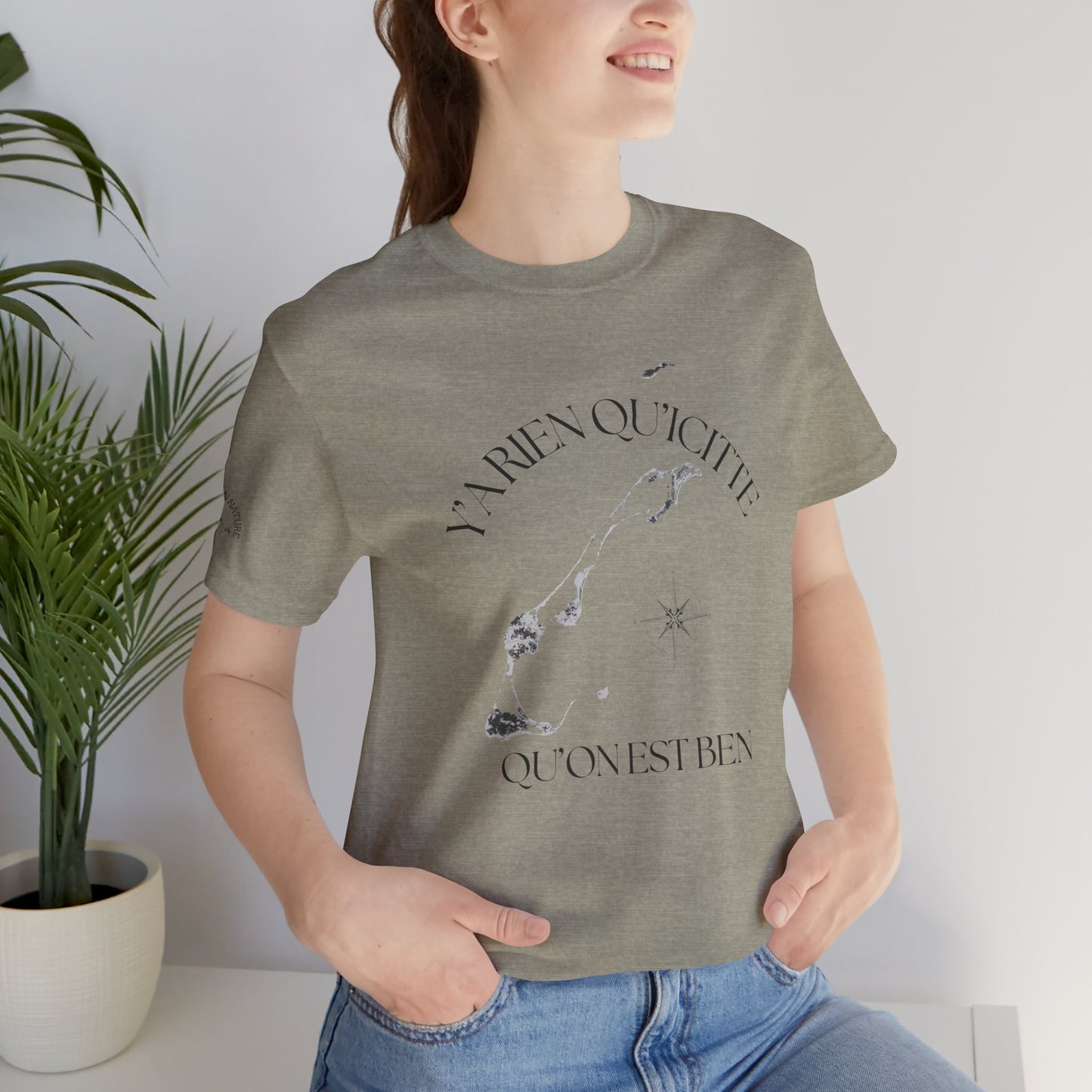 Unisex Jersey Short Sleeve Tee Crée_ation Nature DC