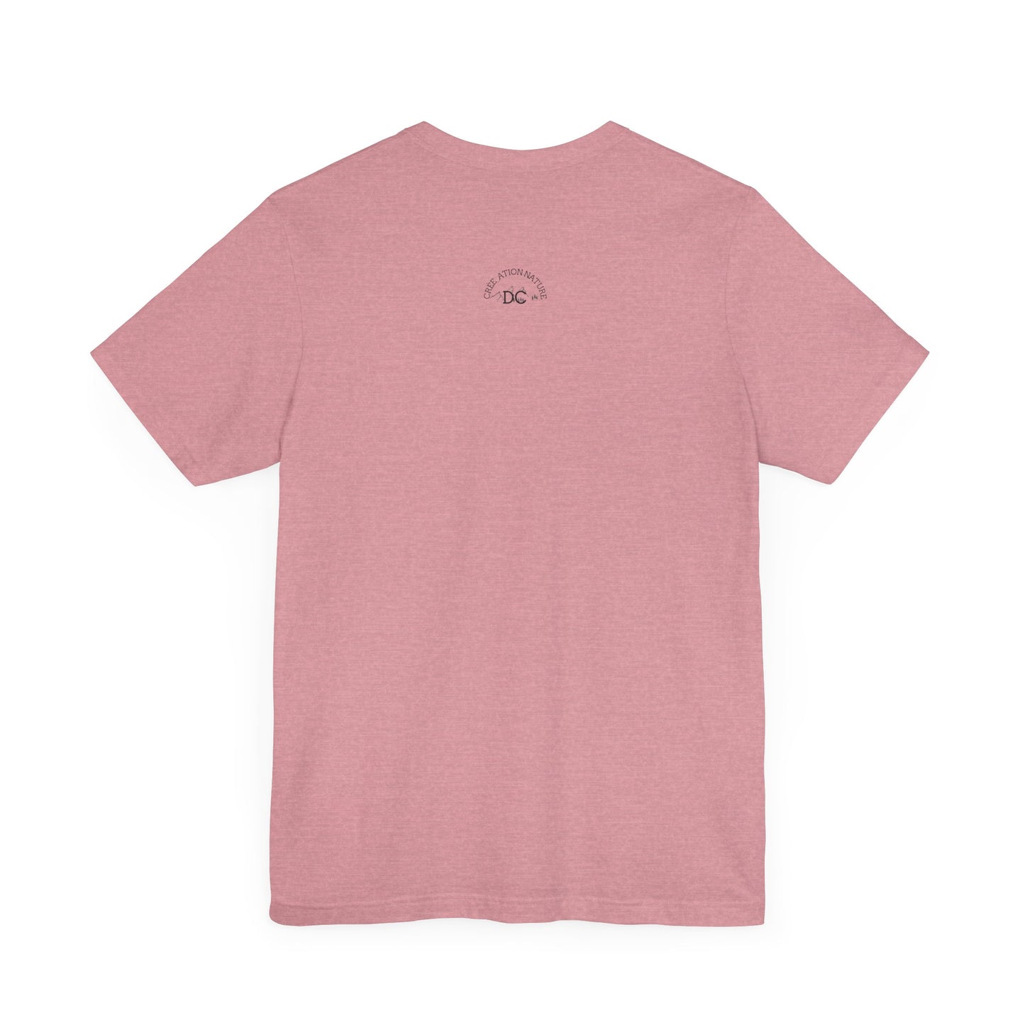 Adventure Spirit Unisex Short Sleeve Tee – 'Y'a Rien Qu'Icitte' Design-Crée_ation Nature DC