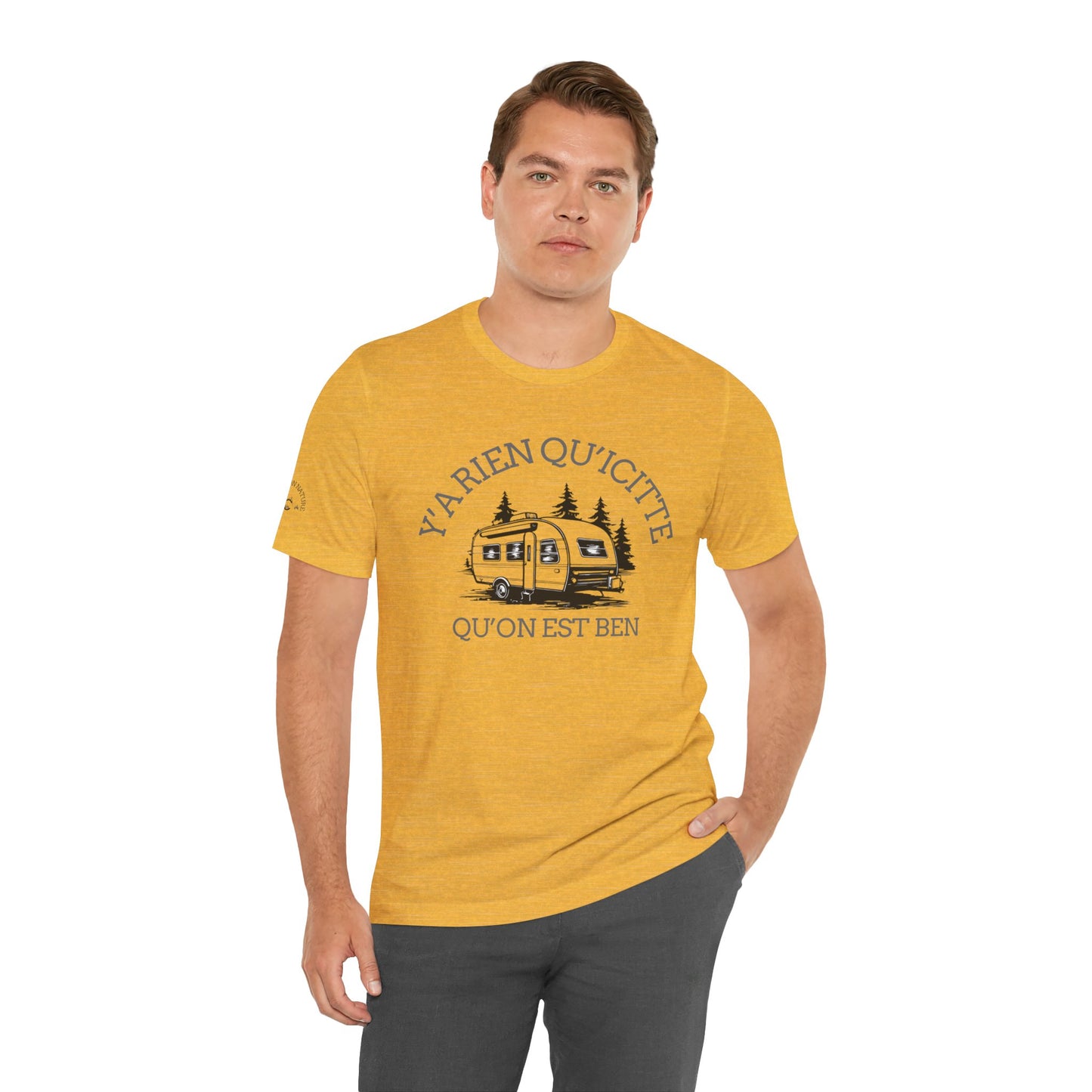 Bohemian RV Adventure Tee - Y'A Rien Qu'citte Qu'on Est Ben - Crée_ation Nature DC
