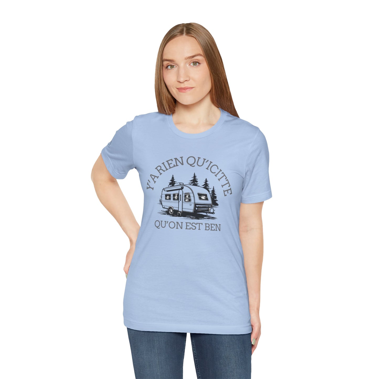 Bohemian RV Adventure Tee - Y'A Rien Qu'citte Qu'on Est Ben - Crée_ation Nature DC