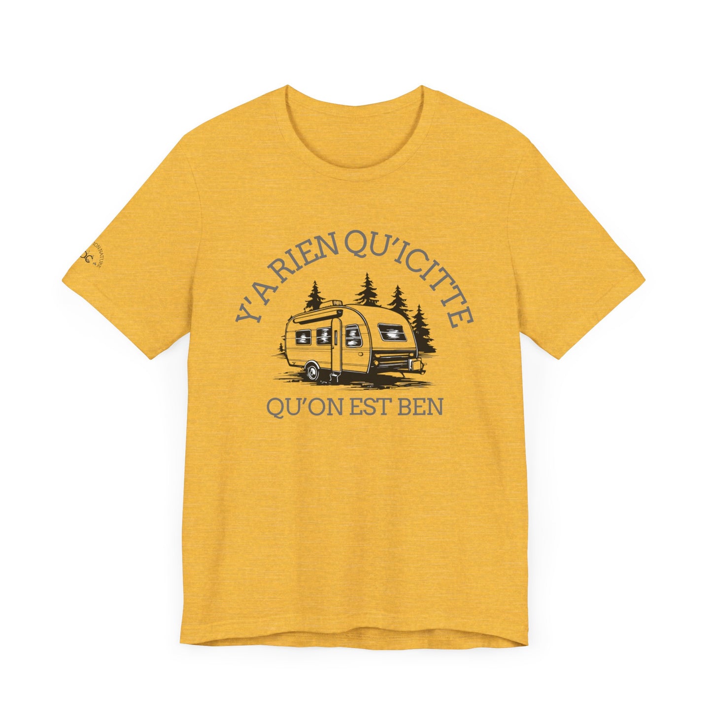 Bohemian RV Adventure Tee - Y'A Rien Qu'citte Qu'on Est Ben - Crée_ation Nature DC