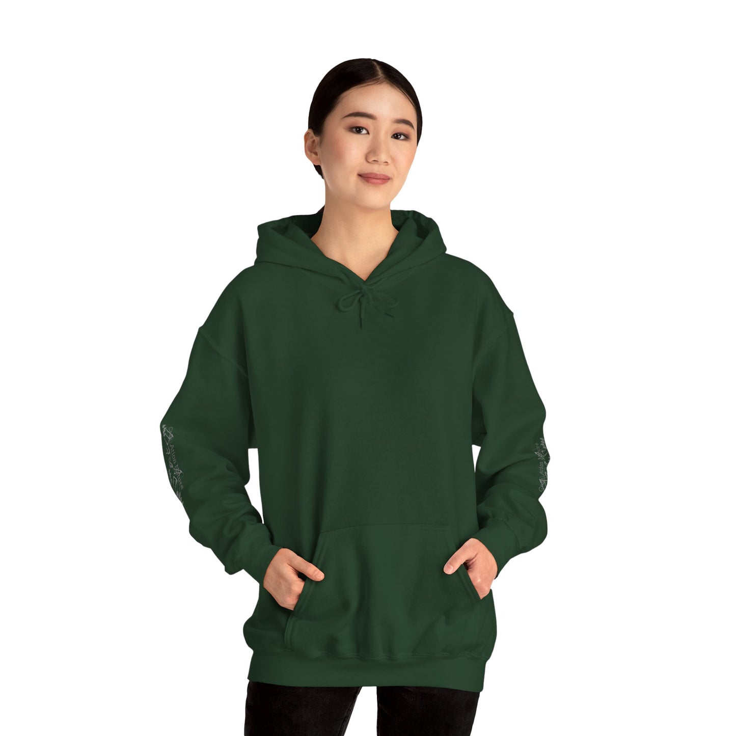 Sweats à capuche Unisex Heavy Blend™ Hooded Sweatshirt - Cozy Adventure Vibes with Motivational Quote-Crée_ation Nature DC
