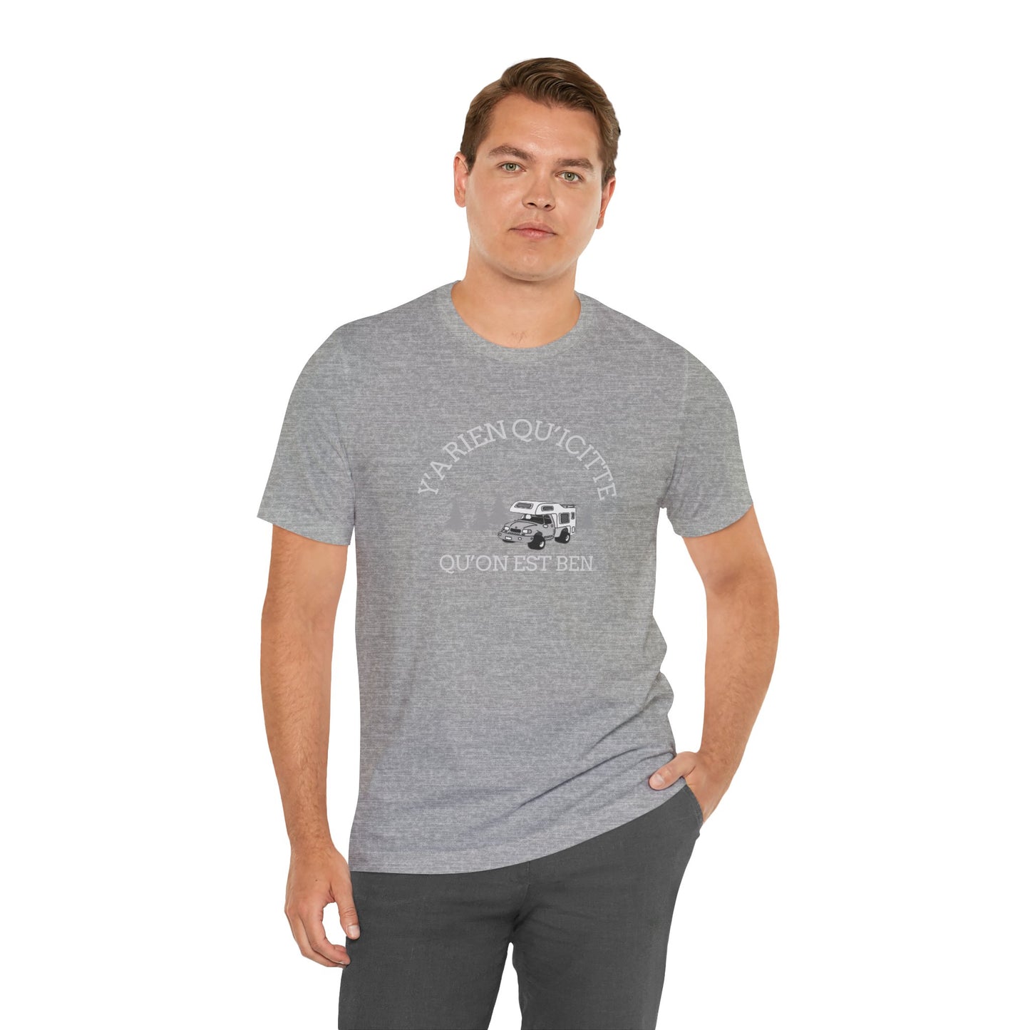 Adventure Ready Unisex Tee - 'Ya Rien Qu'Il Citte' Graphic-Crée_ation Nature DC