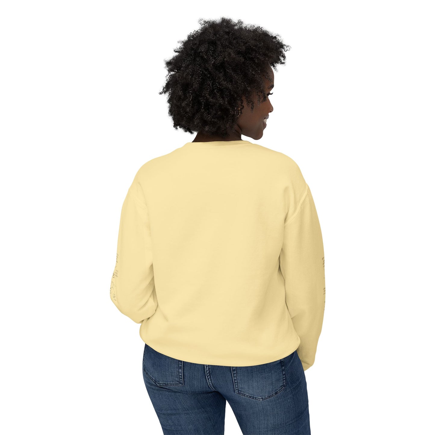 Unisex Lightweight Crewneck Sweatshirt - Crée_ation Nature DC