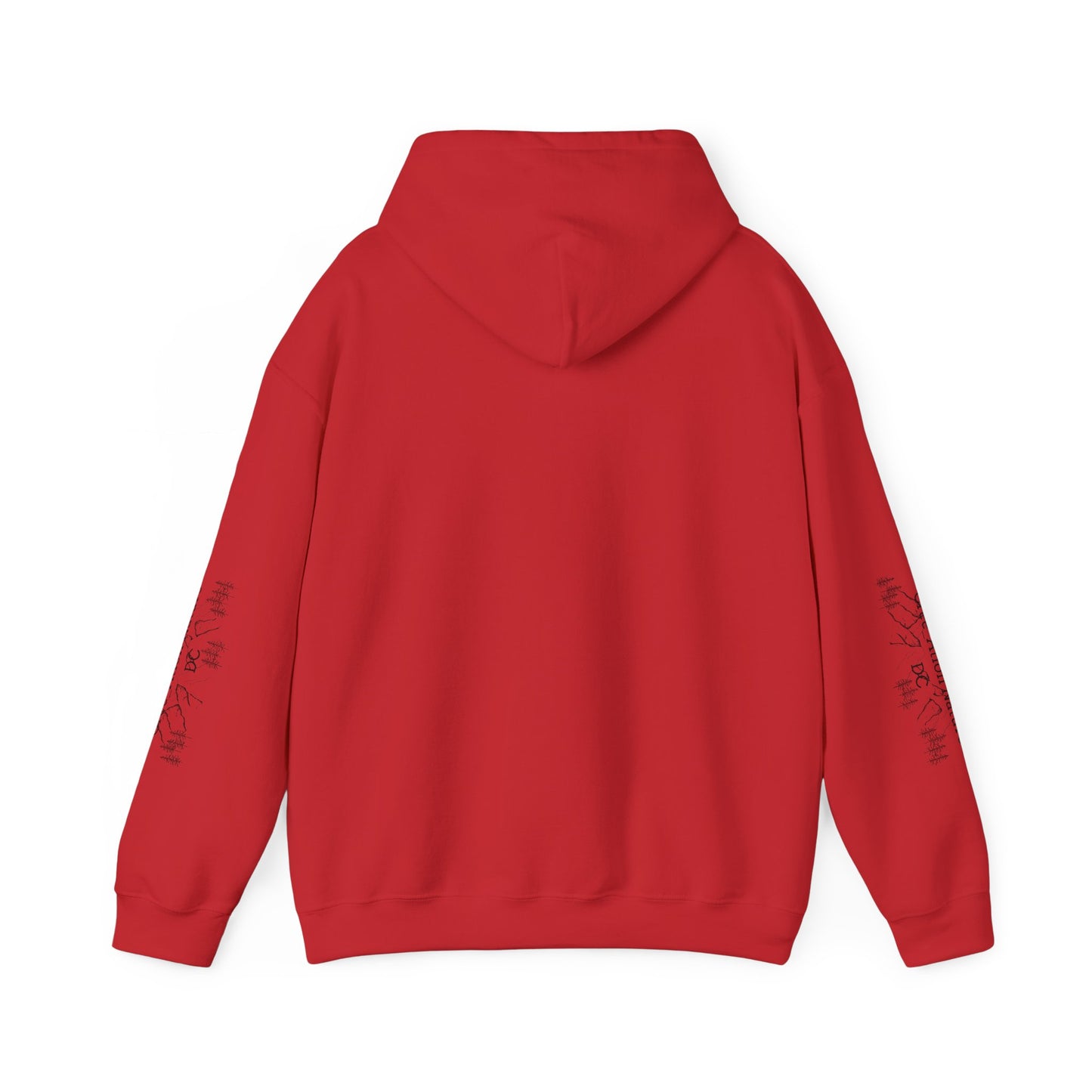 hoodie - Cozy Adventure Hooded Sweatshirt - ‘Ya Rien Qu’Quitté Qu’on Est Ben’ Design