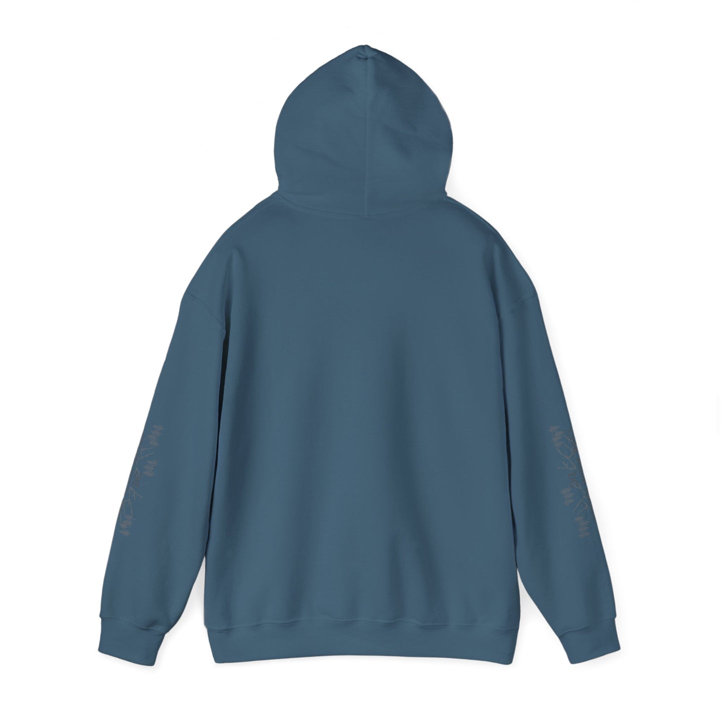 sweat-shirt à capuche unisexe - 'Y'A RIEN QU'ICITTE - Qu'On Est Ben'-Crée_ation Nature DC