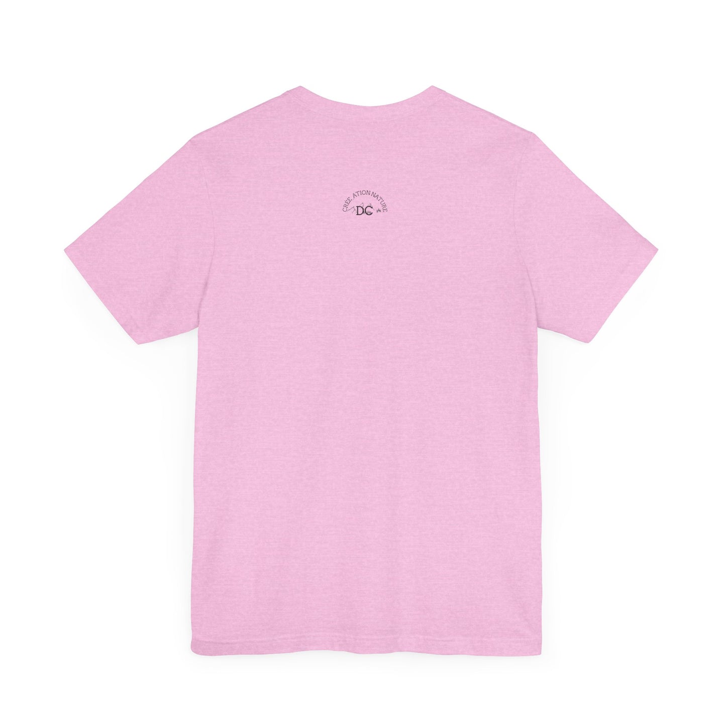 Adventure Spirit Unisex Short Sleeve Tee – 'Y'a Rien Qu'Icitte' Design-Crée_ation Nature DC