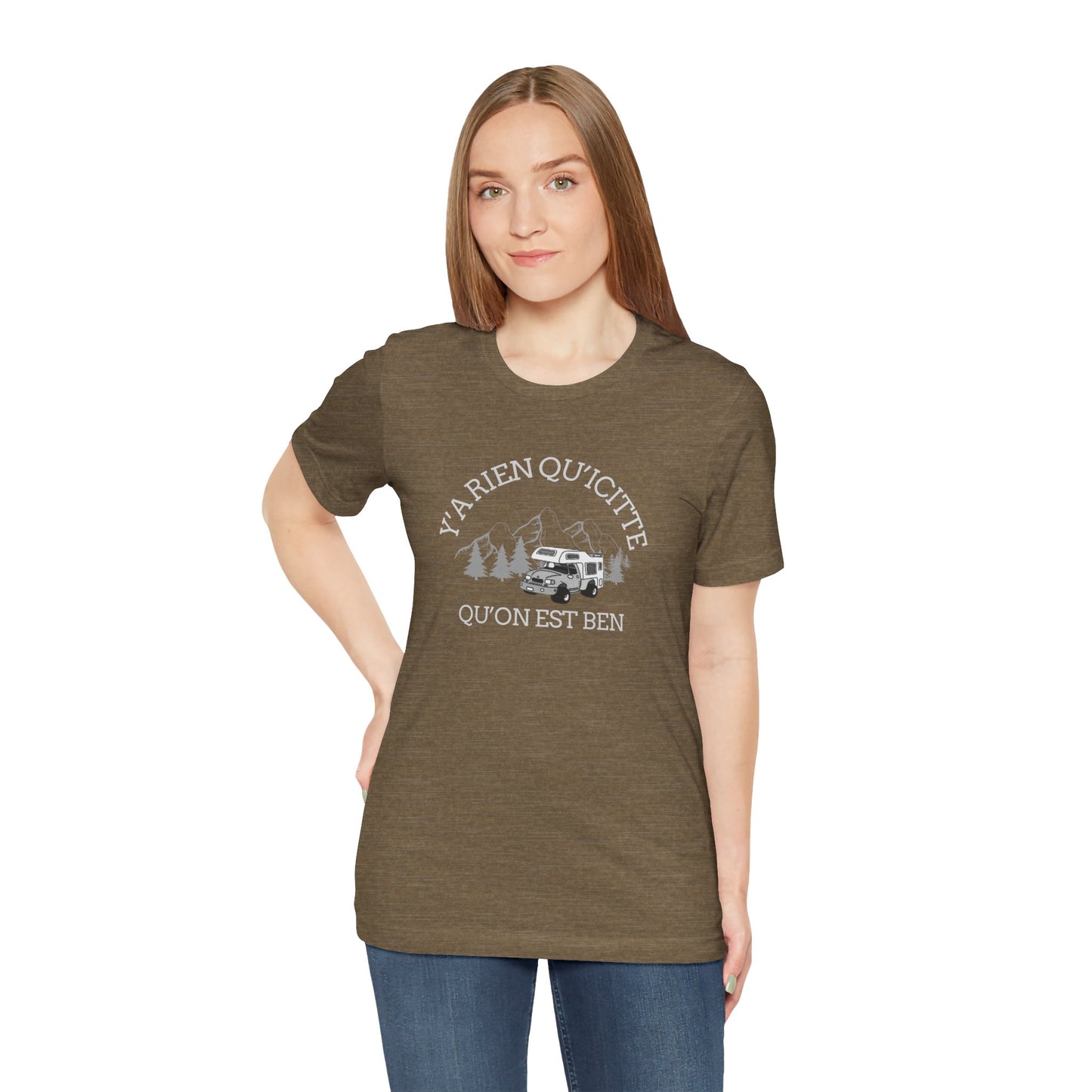Adventure Ready Unisex Tee - 'Ya Rien Qu'Il Citte' Graphic-Crée_ation Nature DC