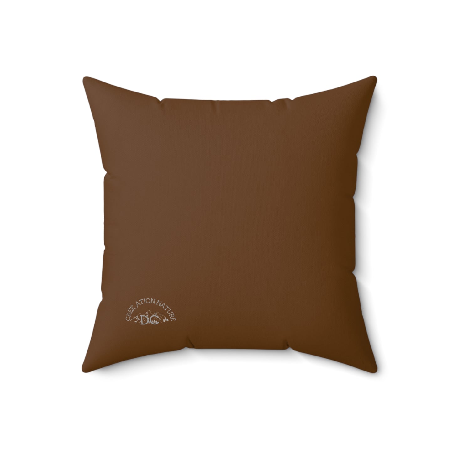 coussin montagne -Cozy Mountain Escape Pillow - Y'arien Qu'citte Qu'on Est Ben - Crée_ation Nature DC