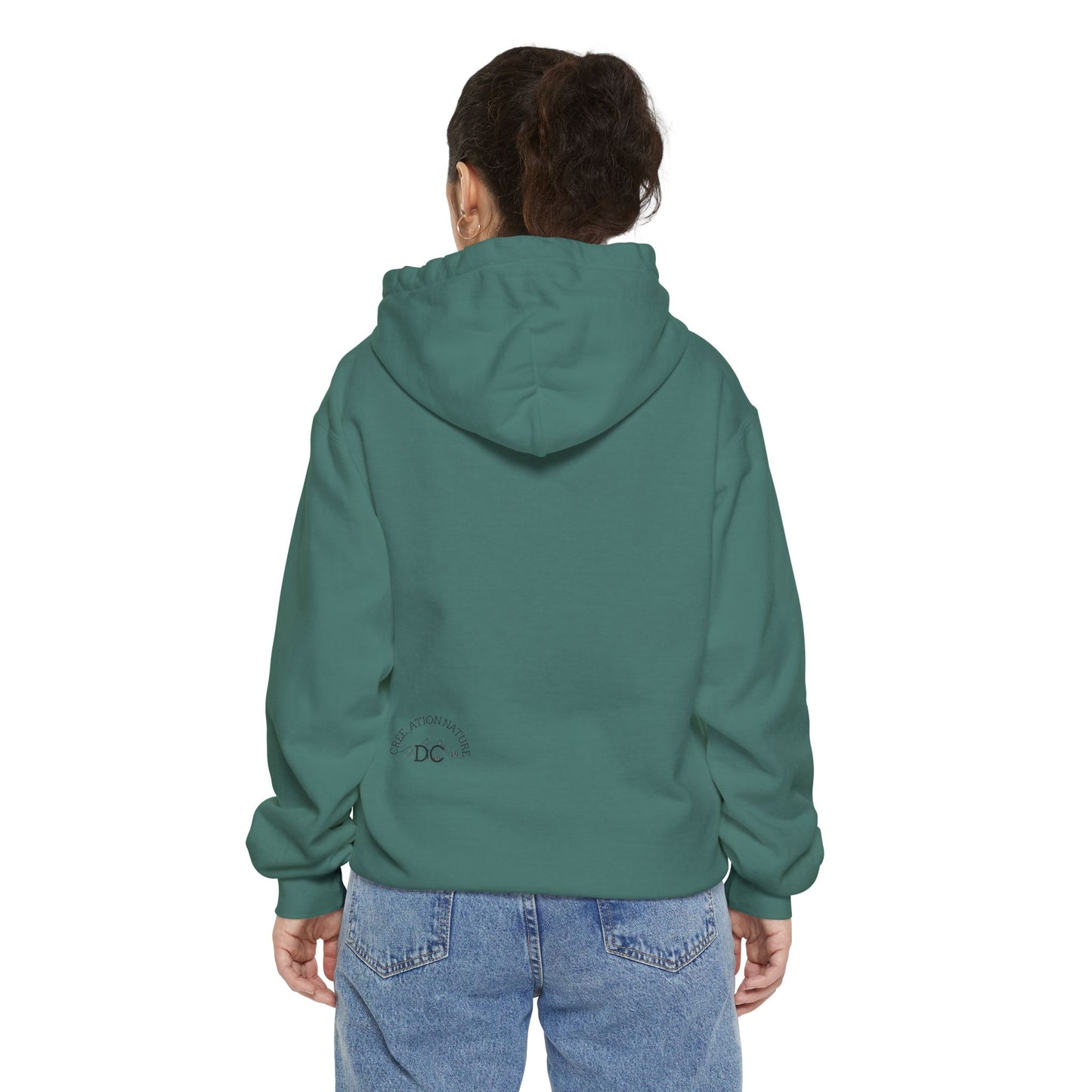 Sweats à capuche Cozy Unisex Garment-Dyed Hoodie - Nature Inspired Design - Crée_ation Nature DC